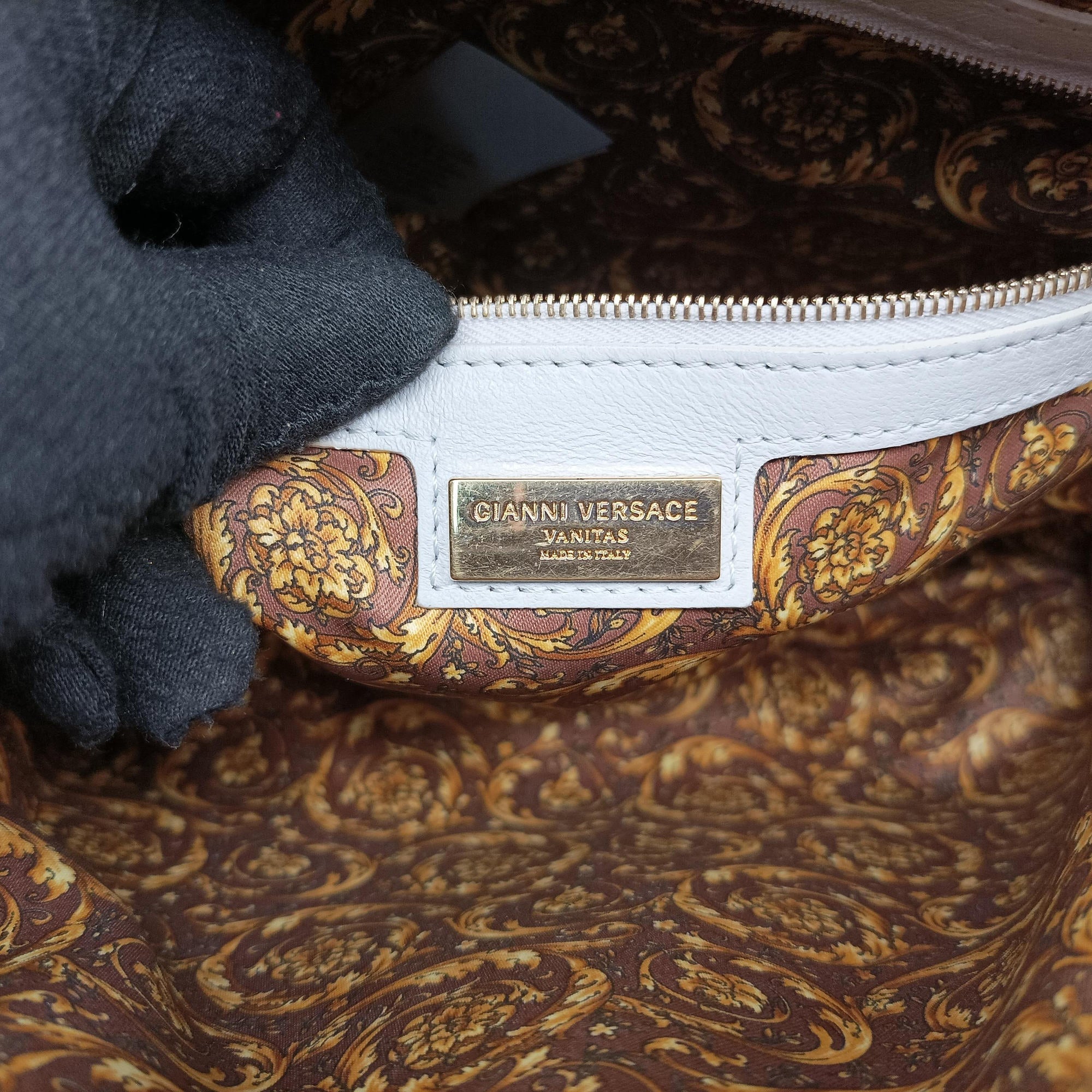 Vanitas Studded Grey Leather ヴァニタス スタッズ グレー レザー