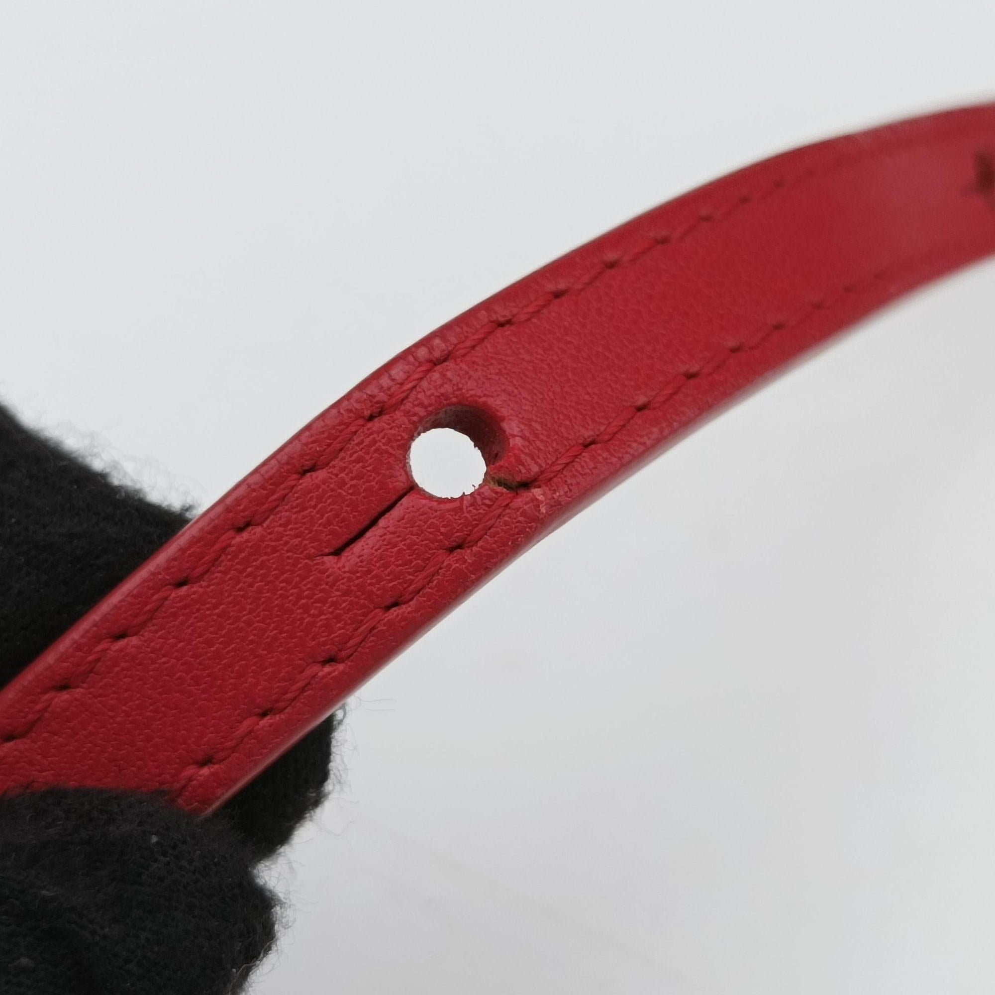 TRIO Red lambskin S-PA-1102トリオ レッド ラムスキン S-PA-1102