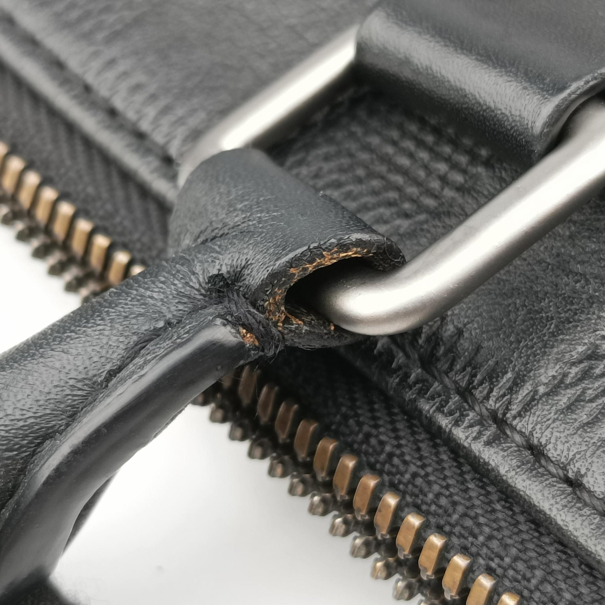Porte Documents Jour Noir Damier Graphite N48224 CA3163ポルトドキュマン ジュール ノワール ダミエ グラフィット N48224 CA3163