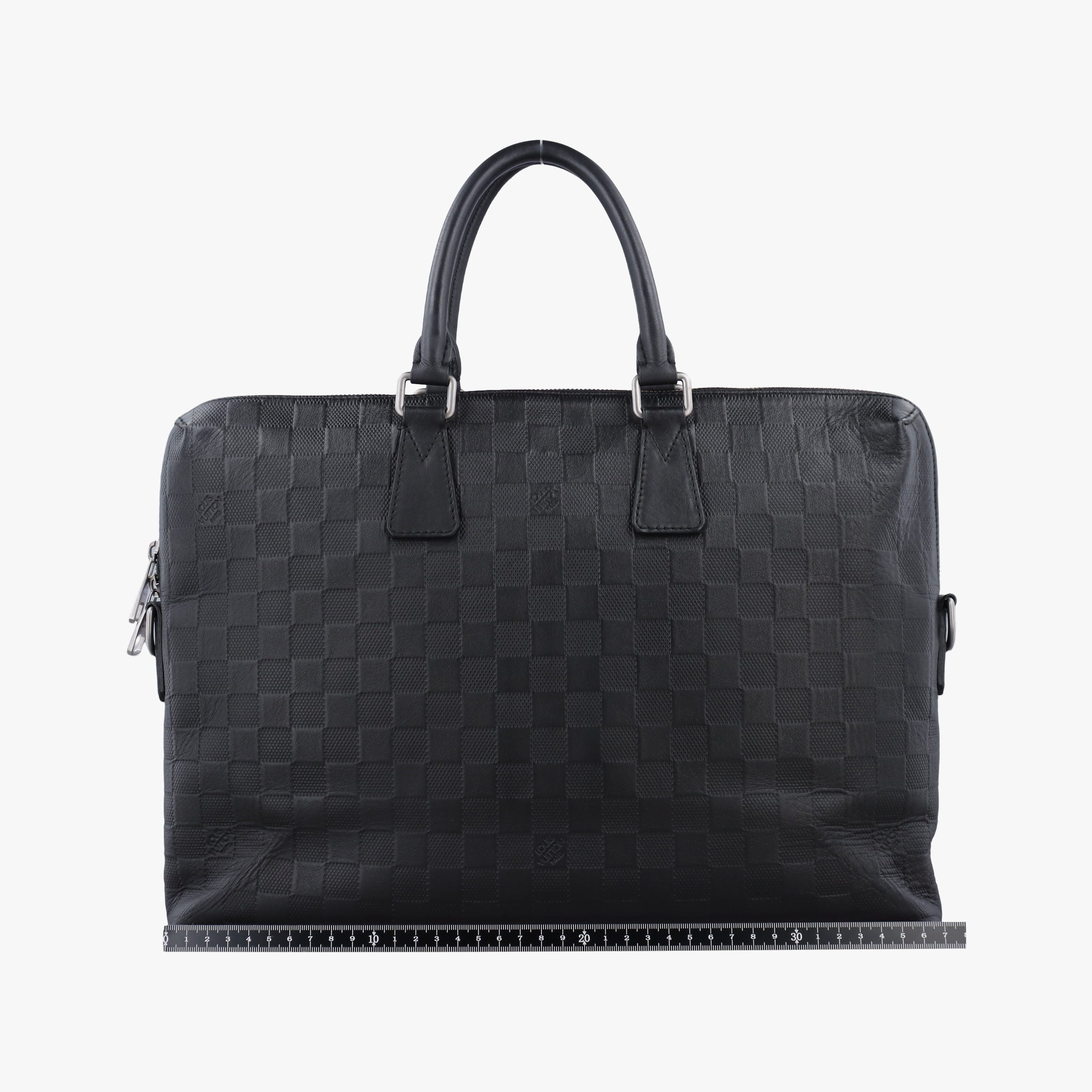 Porte Documents Jour Noir Damier Graphite N48224 CA3163ポルトドキュマン ジュール ノワール ダミエ グラフィット N48224 CA3163