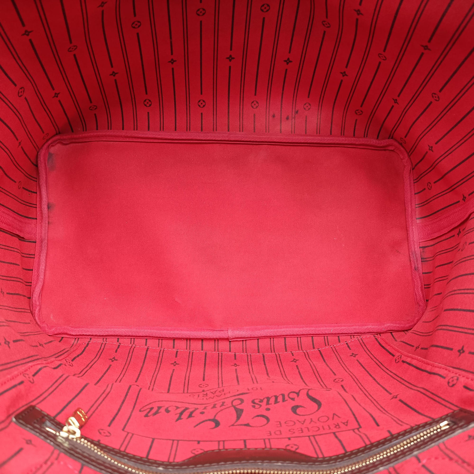 NEVERFULL GM EBENE Damier Canvas N51106 FL4059ネヴァーフルGM エベヌ ダミエキャンバス N51106 FL4059