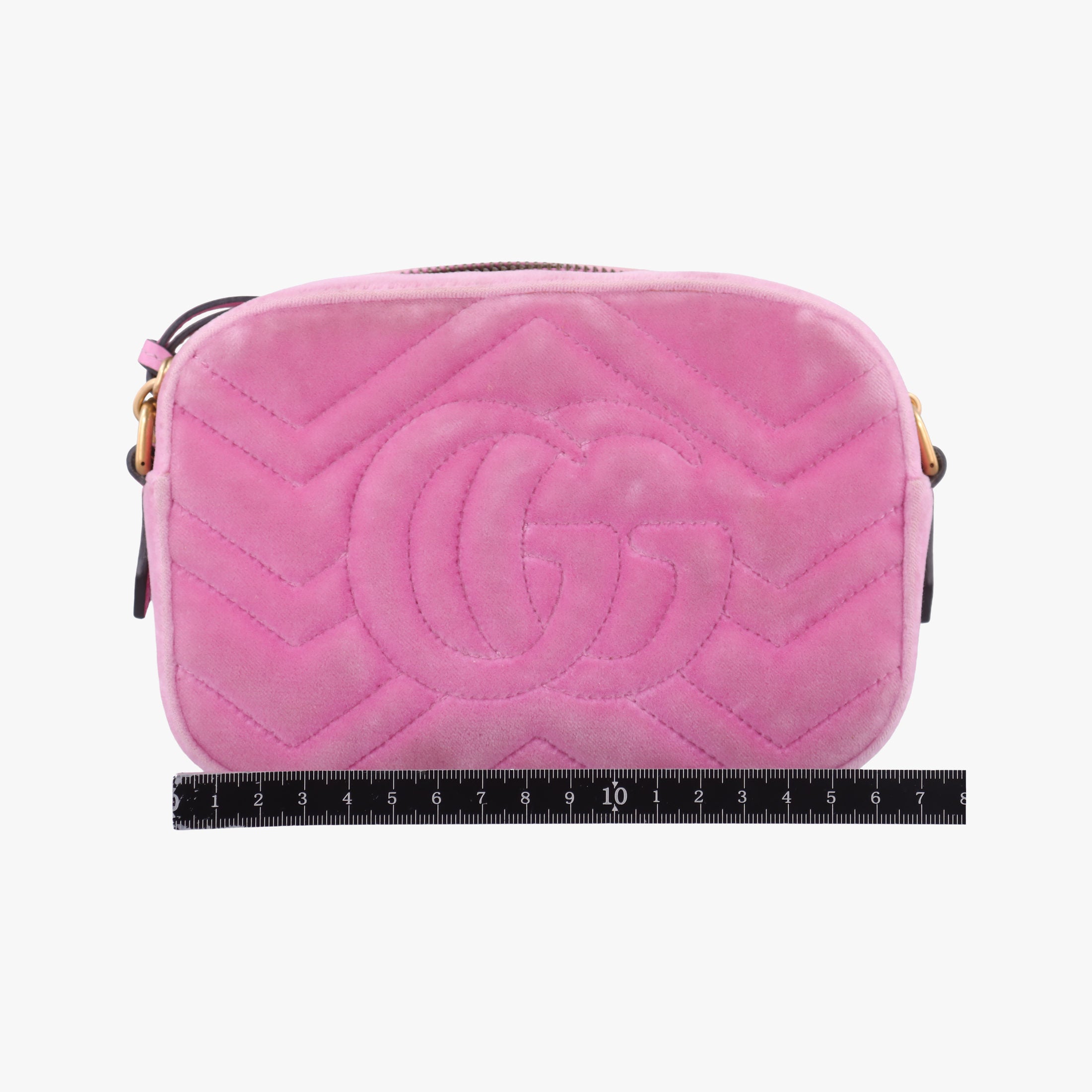 GG Marmont Pink velour 448065 I023189020GGマーモント ピンク ベロア 448065 I023189020