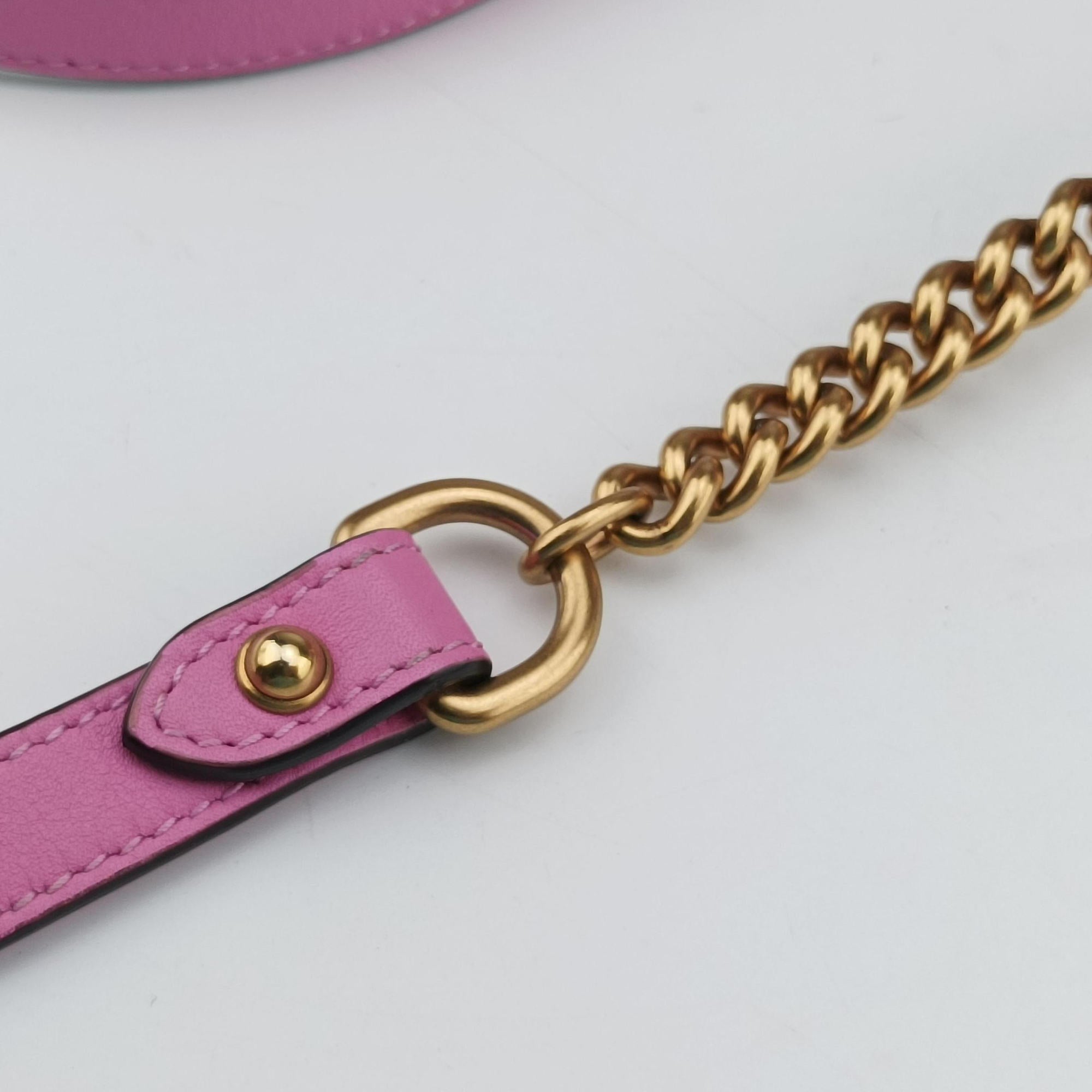 GG Marmont Pink velour 448065 I023189020GGマーモント ピンク ベロア 448065 I023189020