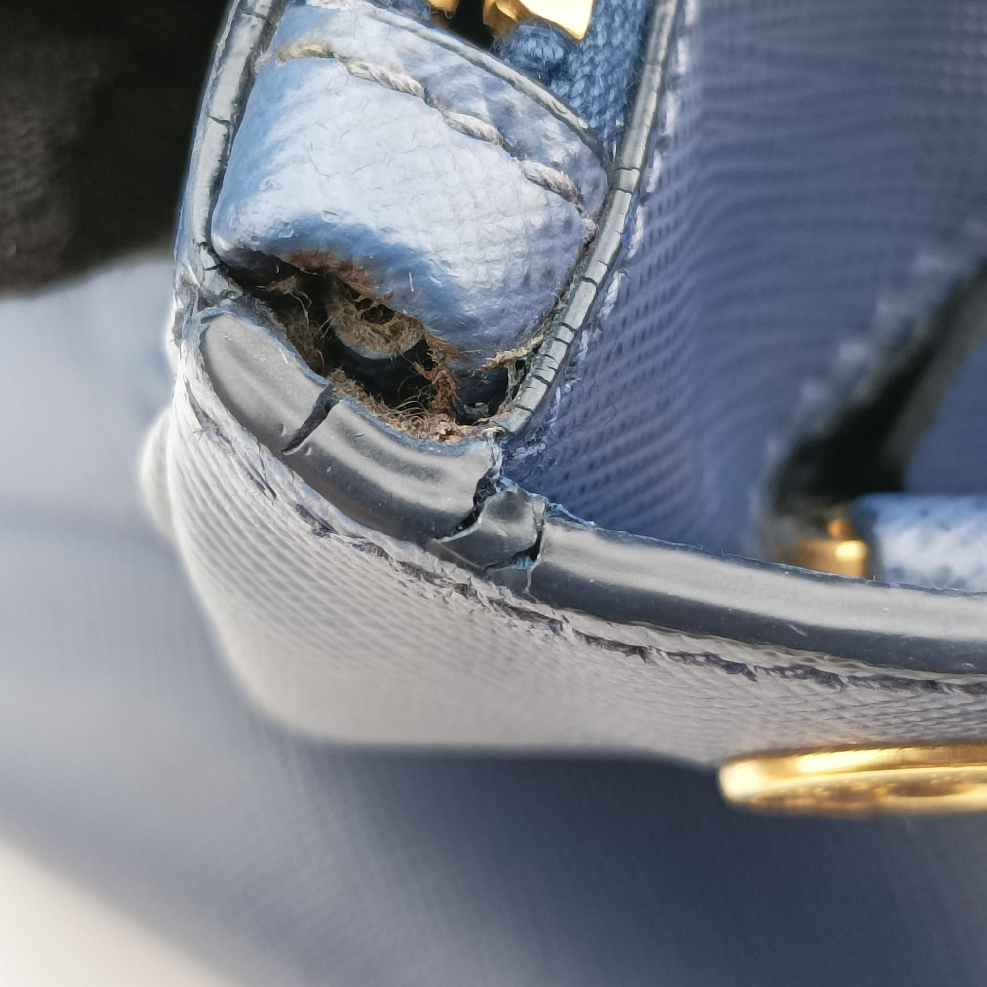 Galleria Blue SAFFIANO Leather BN2274 14/Dガレリア ブルー サフィアーノレザー BN2274 14/D