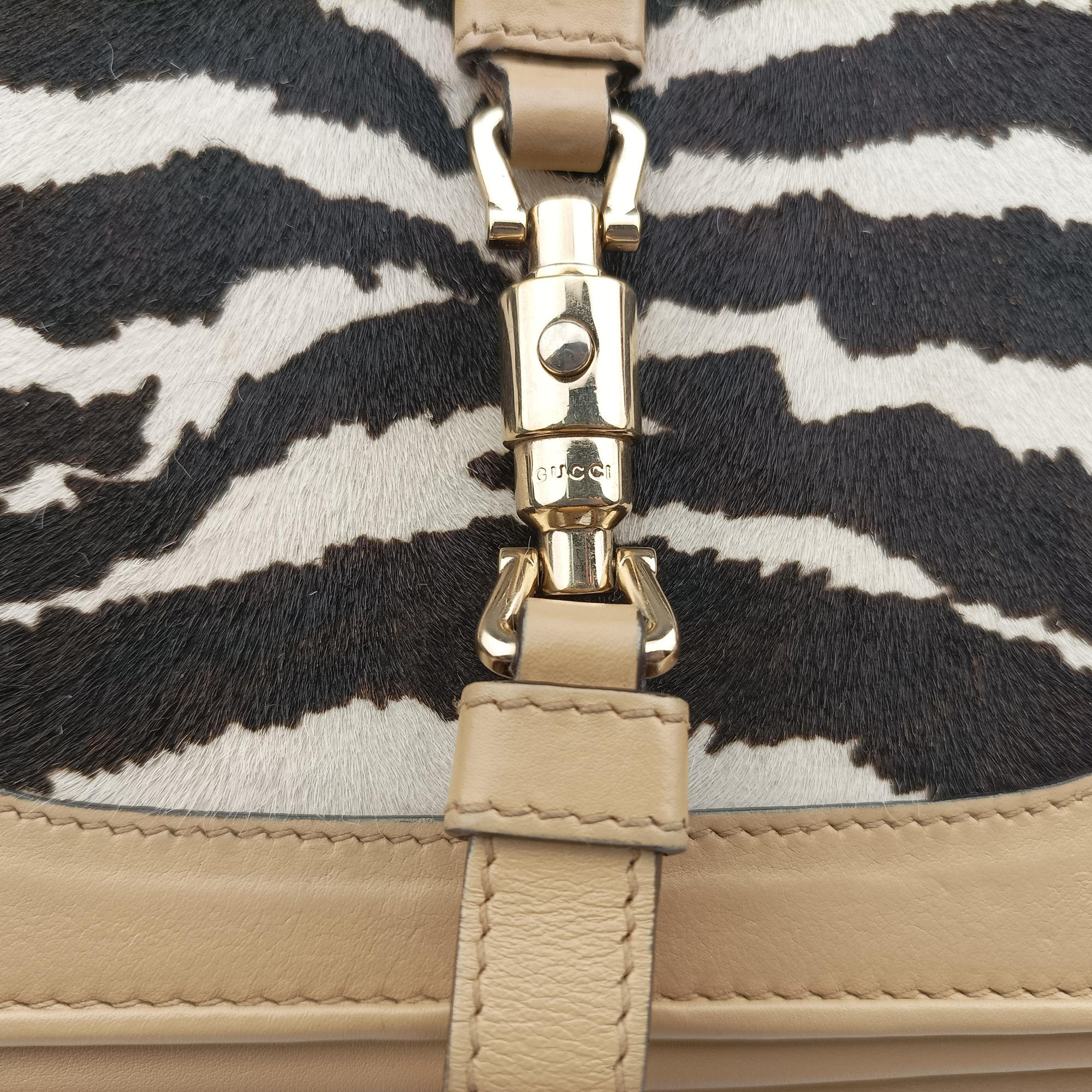 Broadway Beige×Multicolour ponyhair×leather 283061 C010595293ブロードウェイ ベージュ×マルチカラー ハラコ×レザー 283061 C010595293