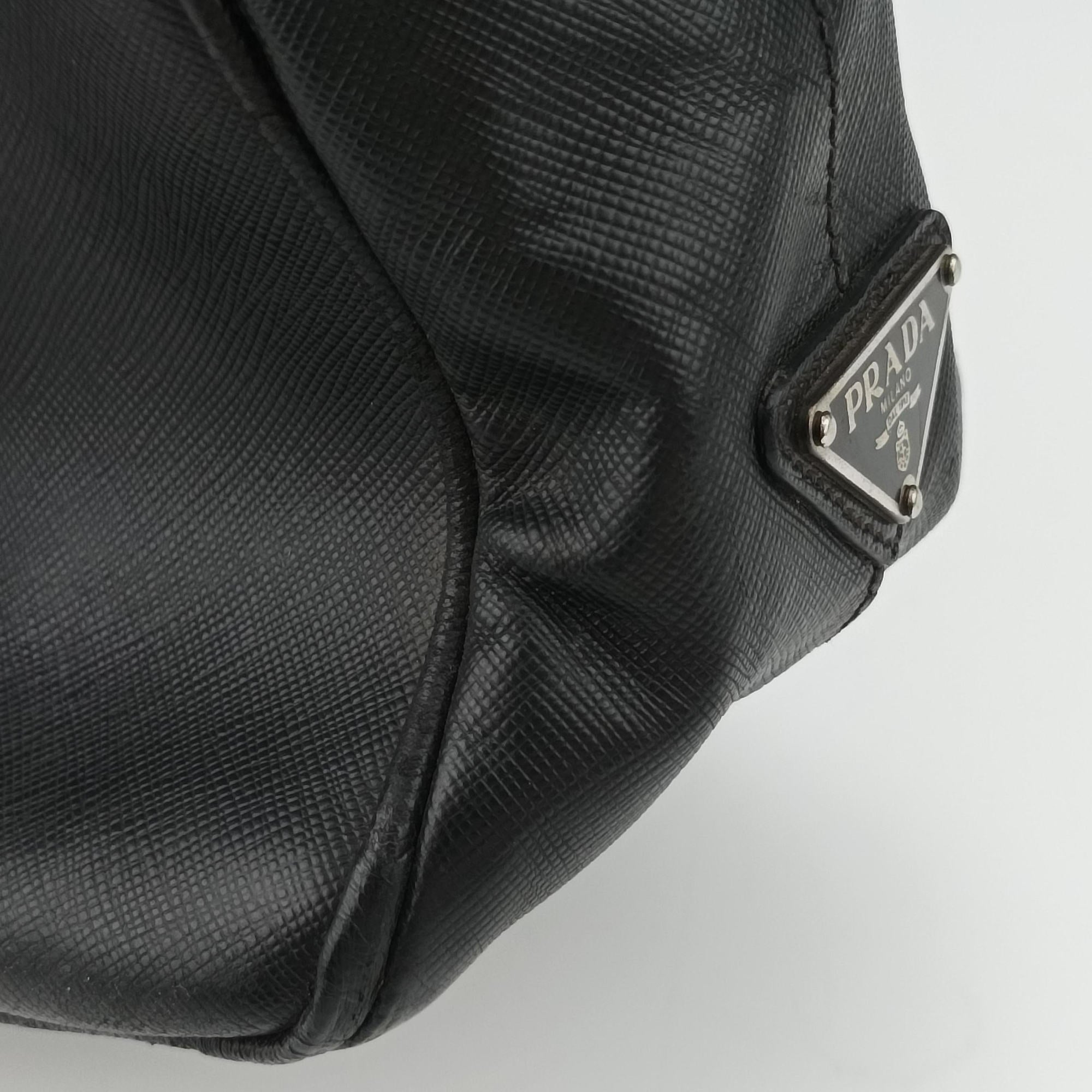 business bag briefcase Black SAFFIANO Leather 2VE363 113 3ビジネスバッグ ブリーフケース ブラック サフィアーノレザー 2VE363 113 3