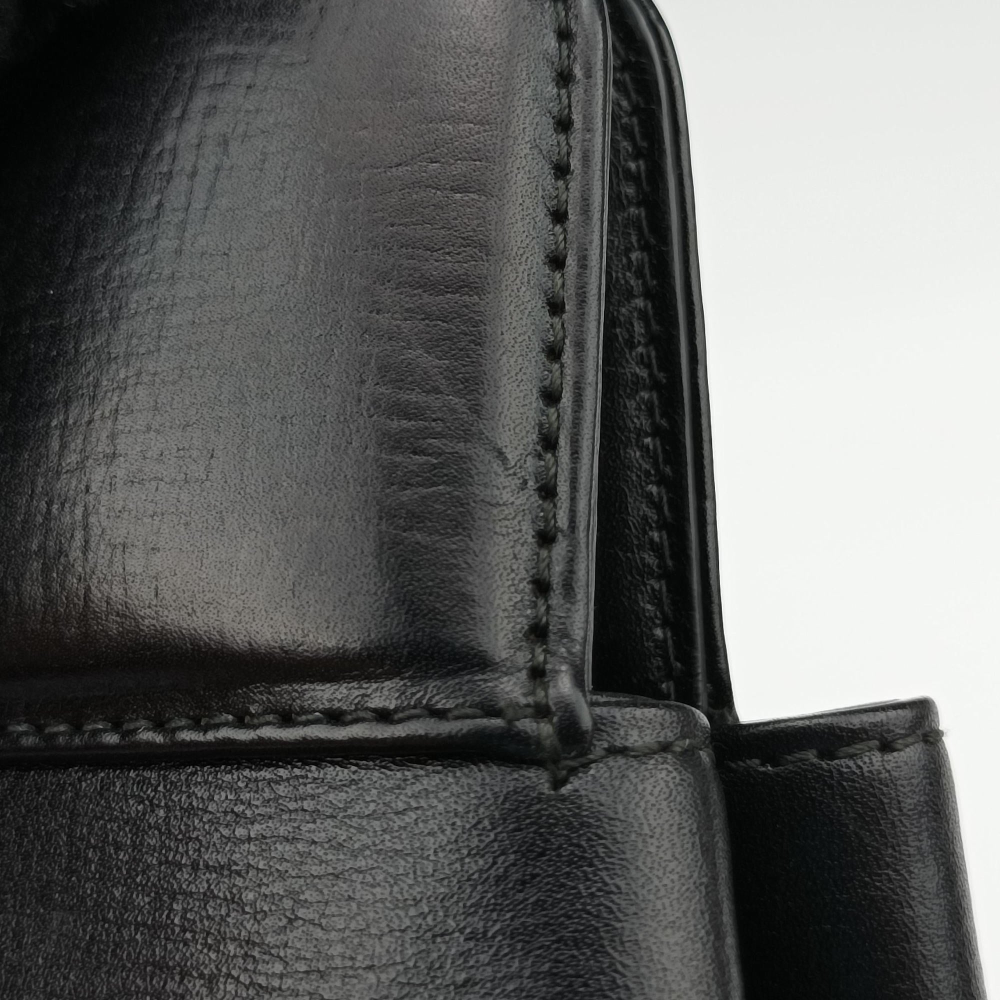 Isabella Rossellini Black Leather AQ.F12.35134イザベラロッセリーニ ブラック レザー AQ.F12.35134