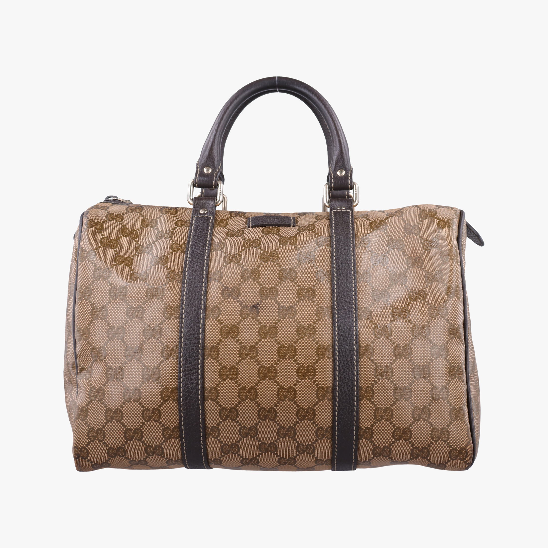 GG Crystal Joy Brown PVC coated canvas 296021 F012389146GG クリスタル ジョイ ブラウン PVCコーティングキャンバス 296021 F012389146