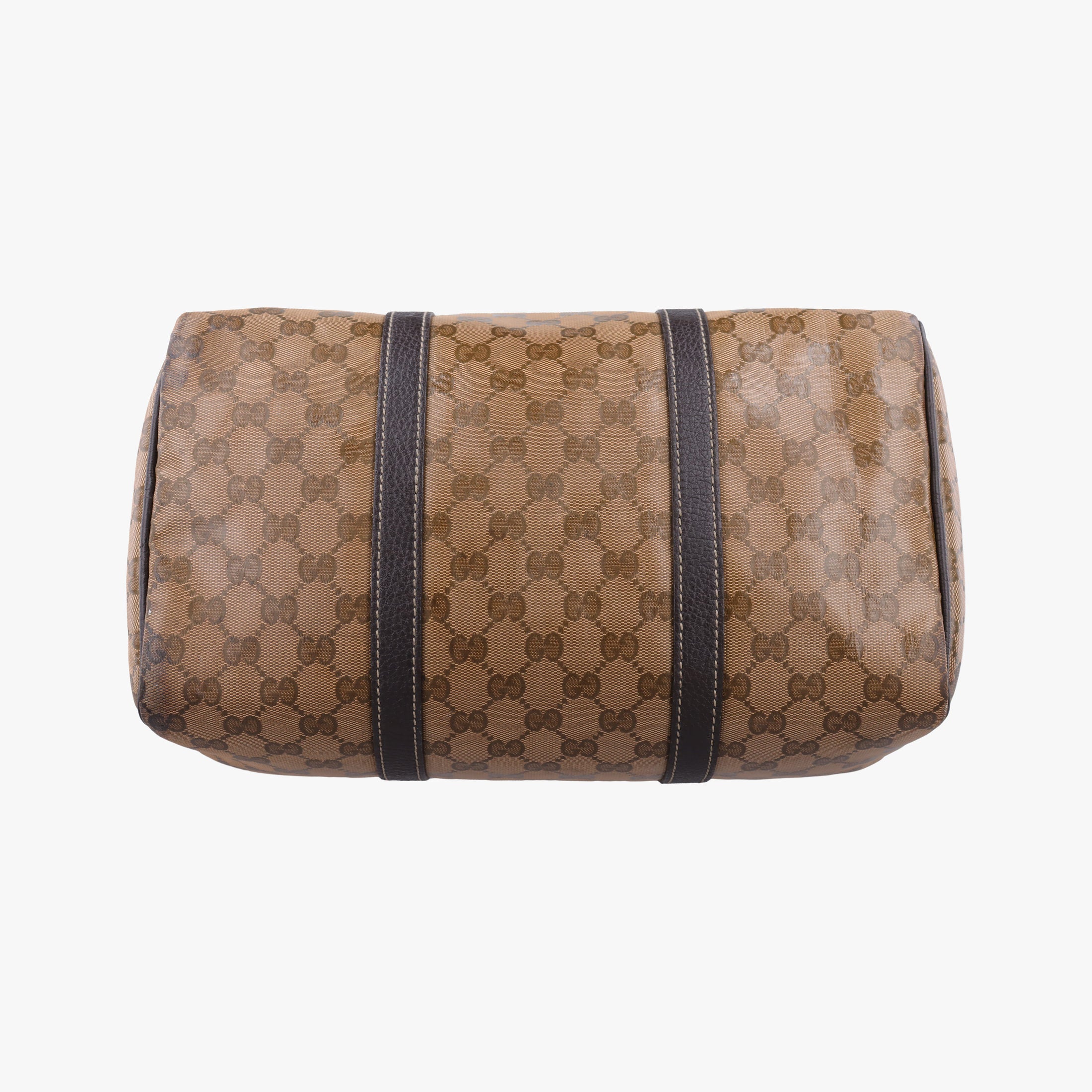 GG Crystal Joy Brown PVC coated canvas 296021 F012389146GG クリスタル ジョイ ブラウン PVCコーティングキャンバス 296021 F012389146