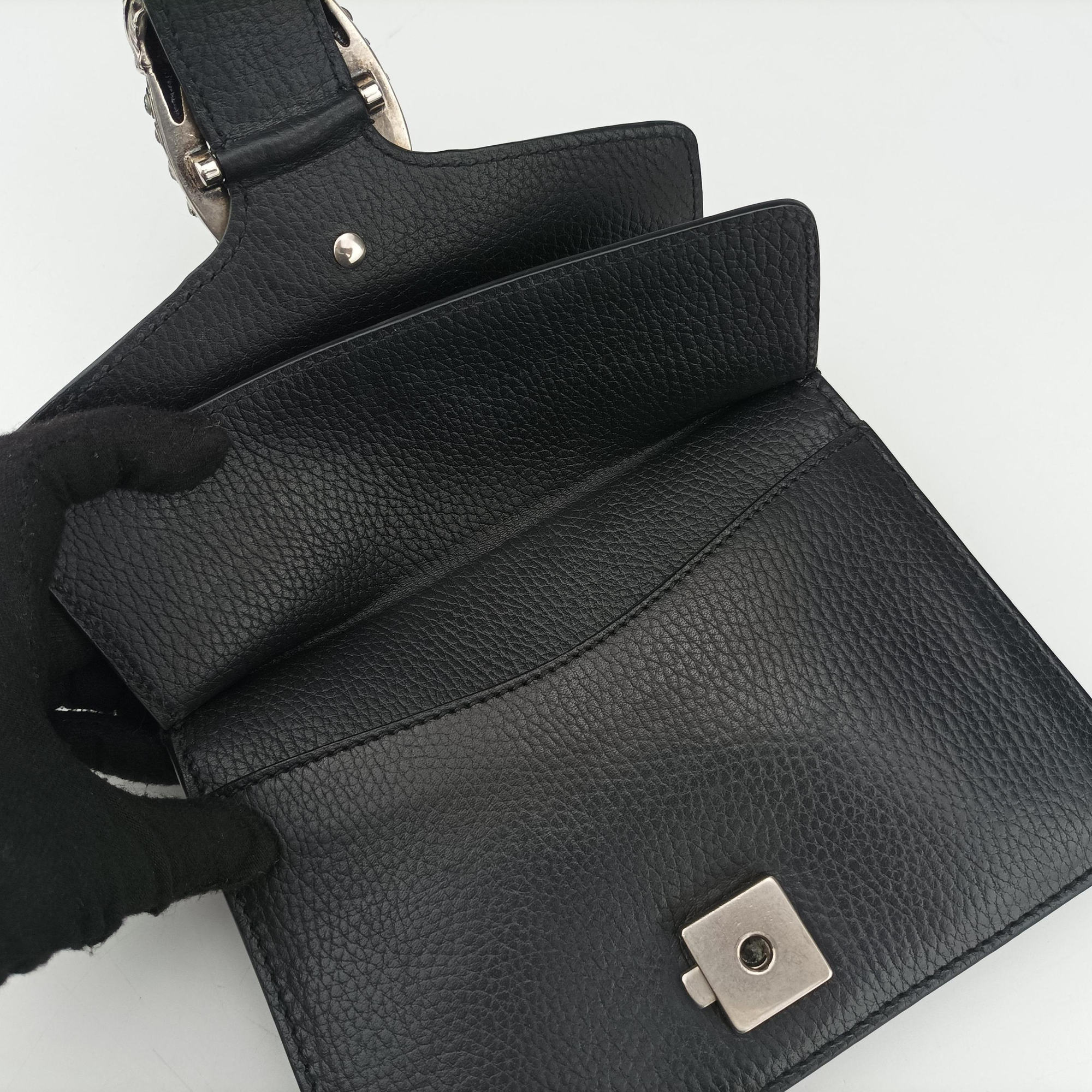 Dionysus Black Leather 421970 Lot number unknownディオニュソス ブラック レザー 421970 製番不明