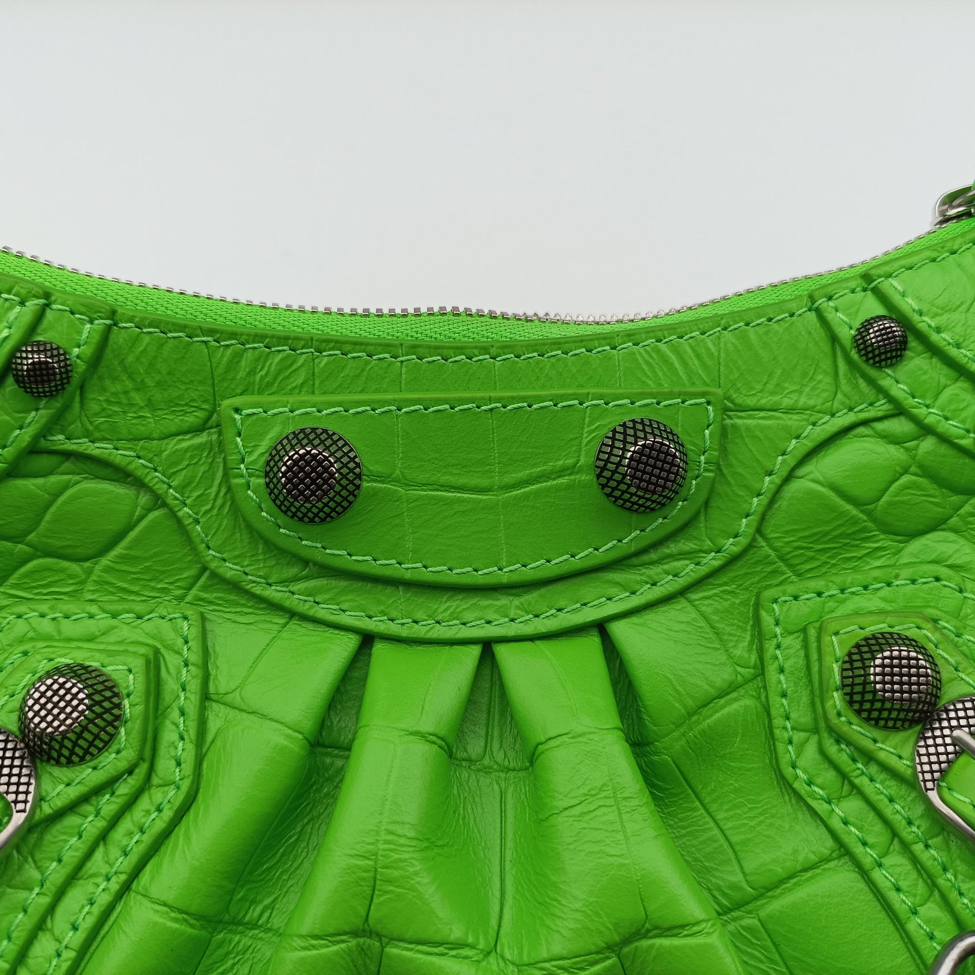 Le Cagole Green lambskin 695814.3817.0.000959ルカゴール グリーン ラムスキン 695814.3817.0.000959