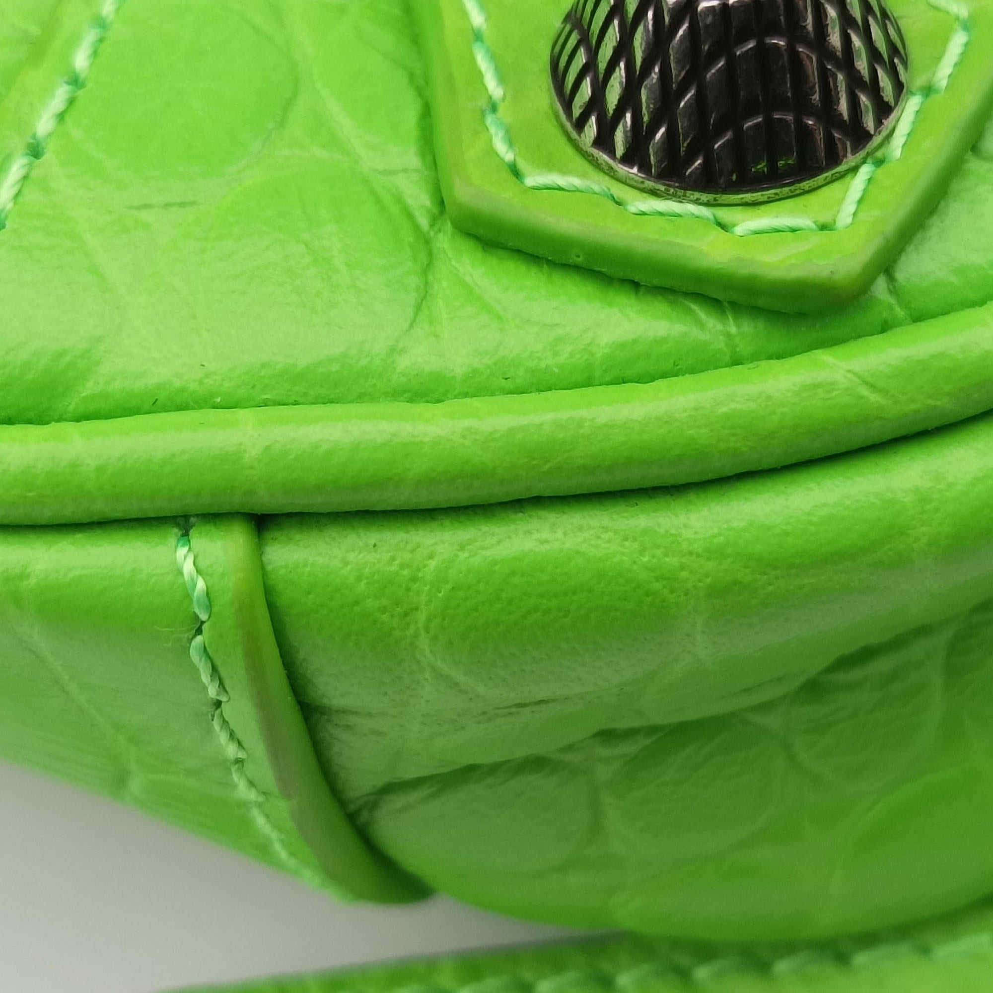 Le Cagole Green lambskin 695814.3817.0.000959ルカゴール グリーン ラムスキン 695814.3817.0.000959
