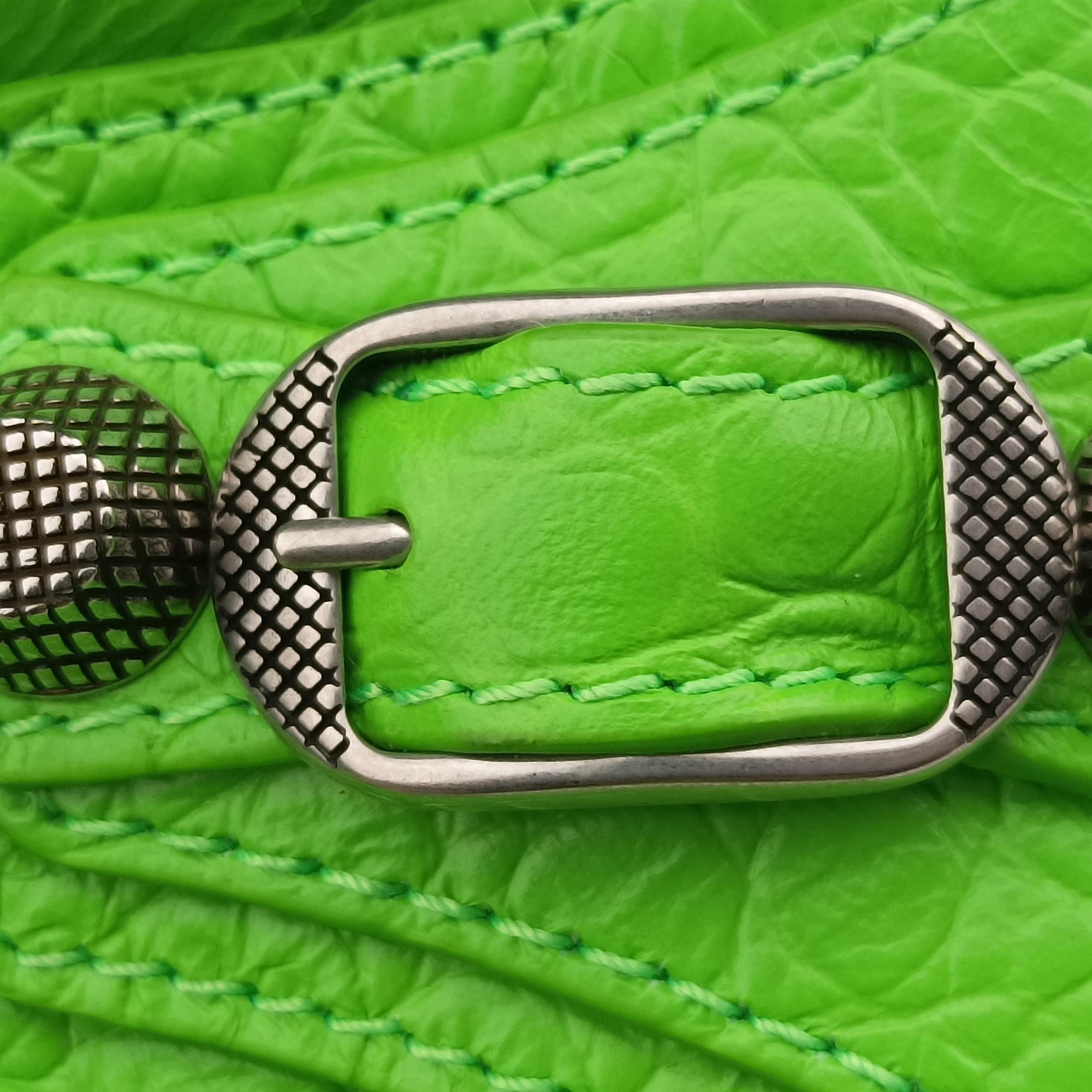 Le Cagole Green lambskin 695814.3817.0.000959ルカゴール グリーン ラムスキン 695814.3817.0.000959