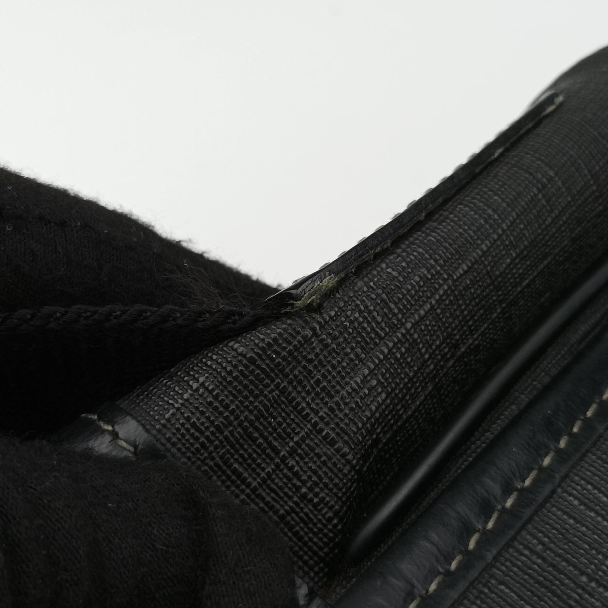 Interlocking G Messenger Black PVC coated canvas 223661 D8872325インターロッキングGメッセンジャー ブラック PVCコーティングキャンバス 223661 D8872325