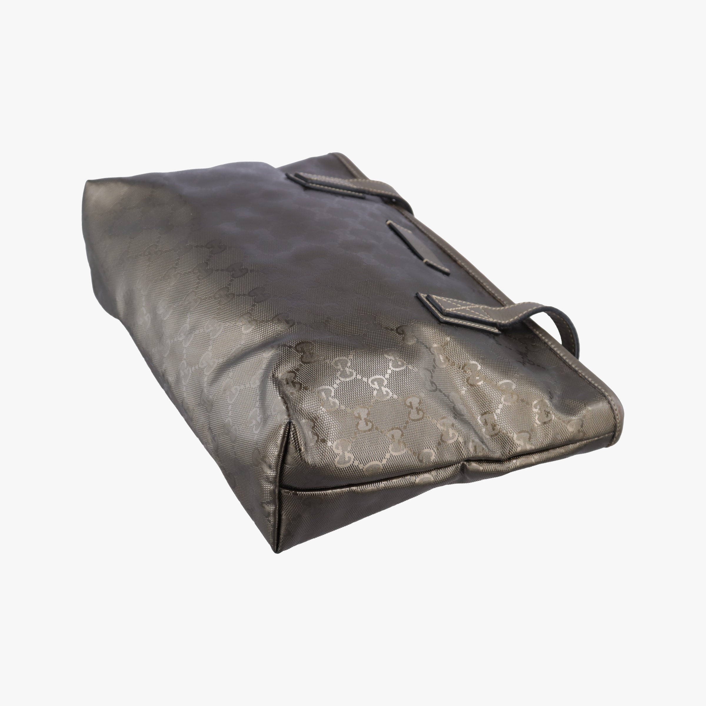 GG Imprime Metallic Gray Gold PVC coated canvas 211137 I5834287GGインプリメ メタリックグレーゴールド PVCコーティングキャンバス 211137 I5834287