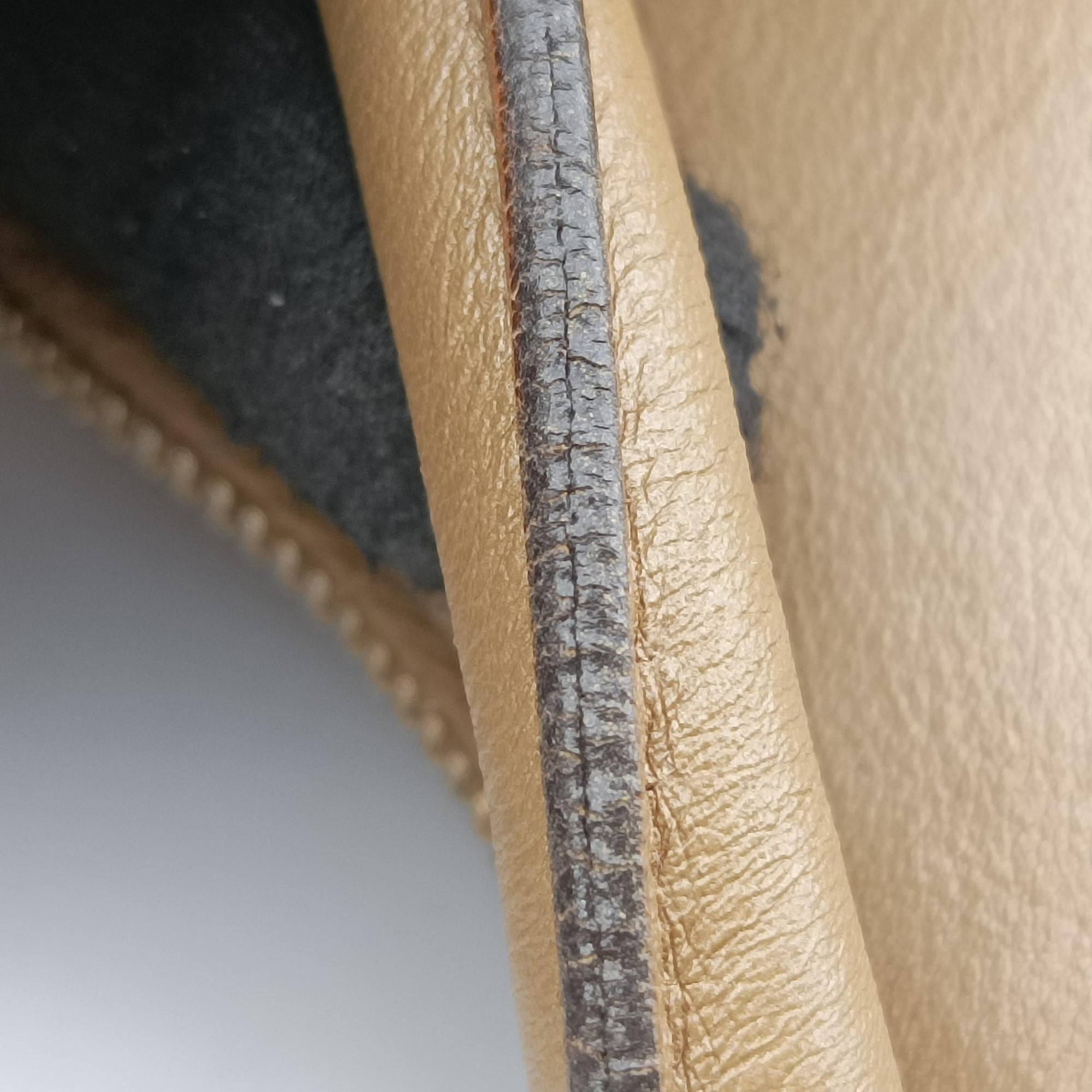 Abbey D-ring Hobo Brown PVC coated canvas×Leather 189833 C4419932アビー Dリング ホーボー ブラウン PVCコーティングキャンバス×レザー 189833 C4419932