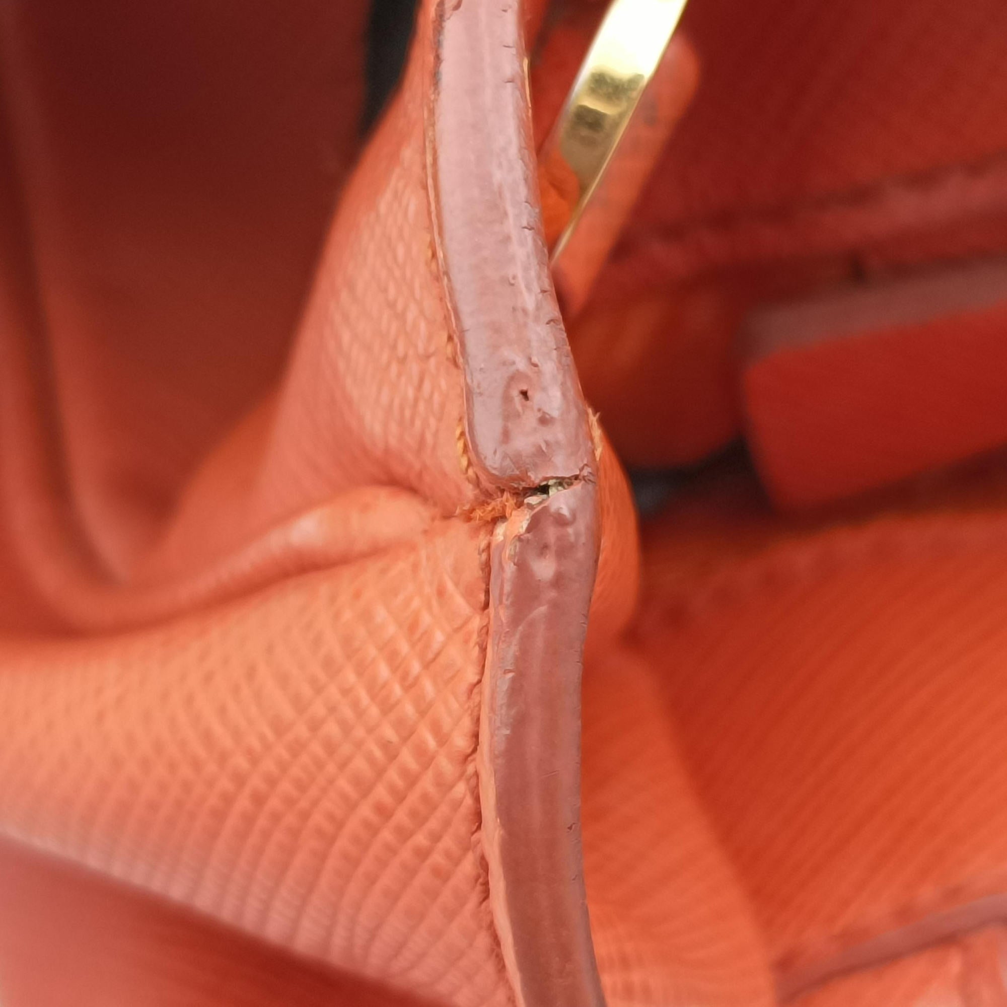 Galleria Orange SAFFIANO Leather BN1844 31/Aガレリア オレンジ サフィアーノレザー BN1844 31/A