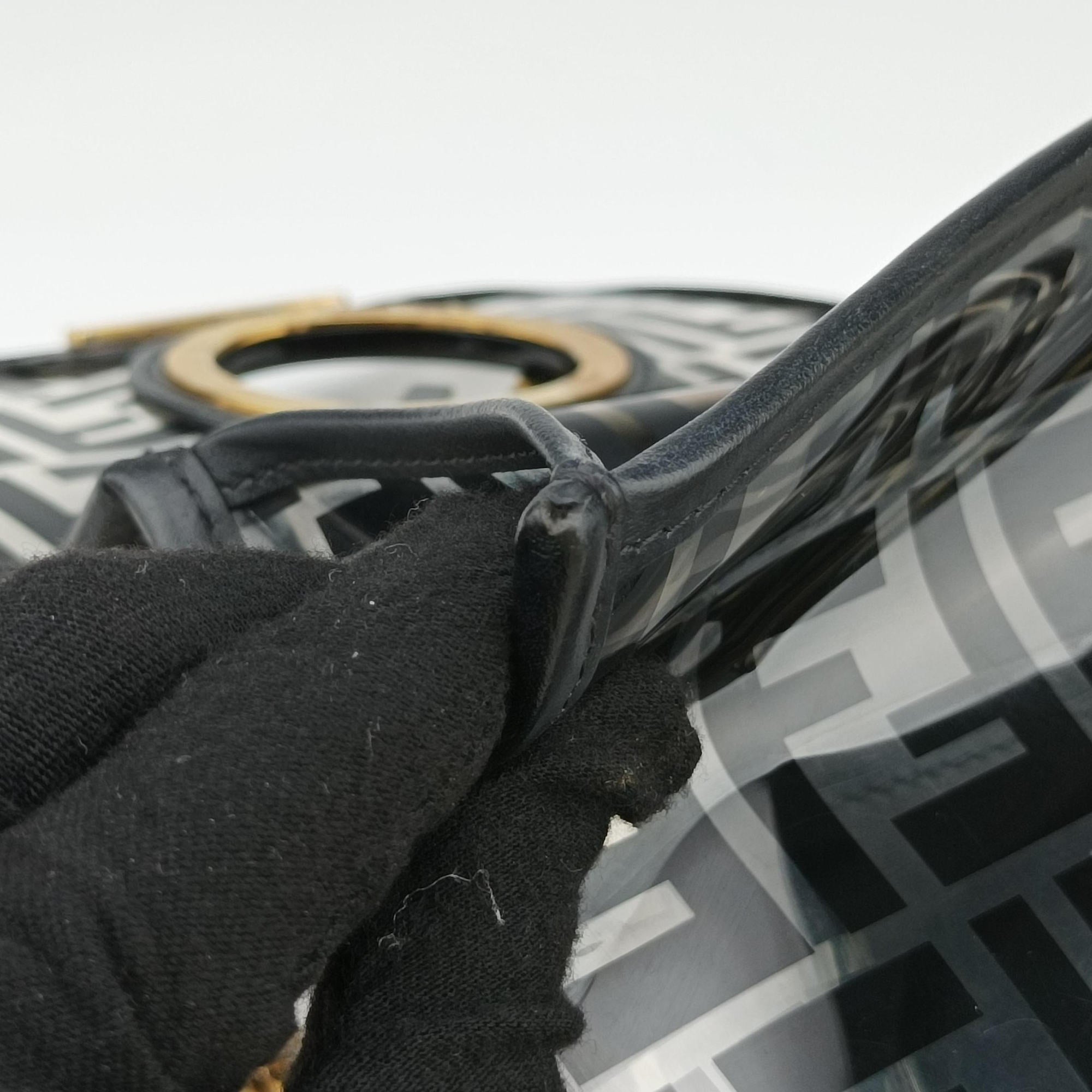 Kan I F Black PVC coated canvas 8BT284 8BT286.A7T5-198-10429キャナイ エフ ブラック PVCコーティングキャンバス 8BT284 8BT286.A7T5-198-10429