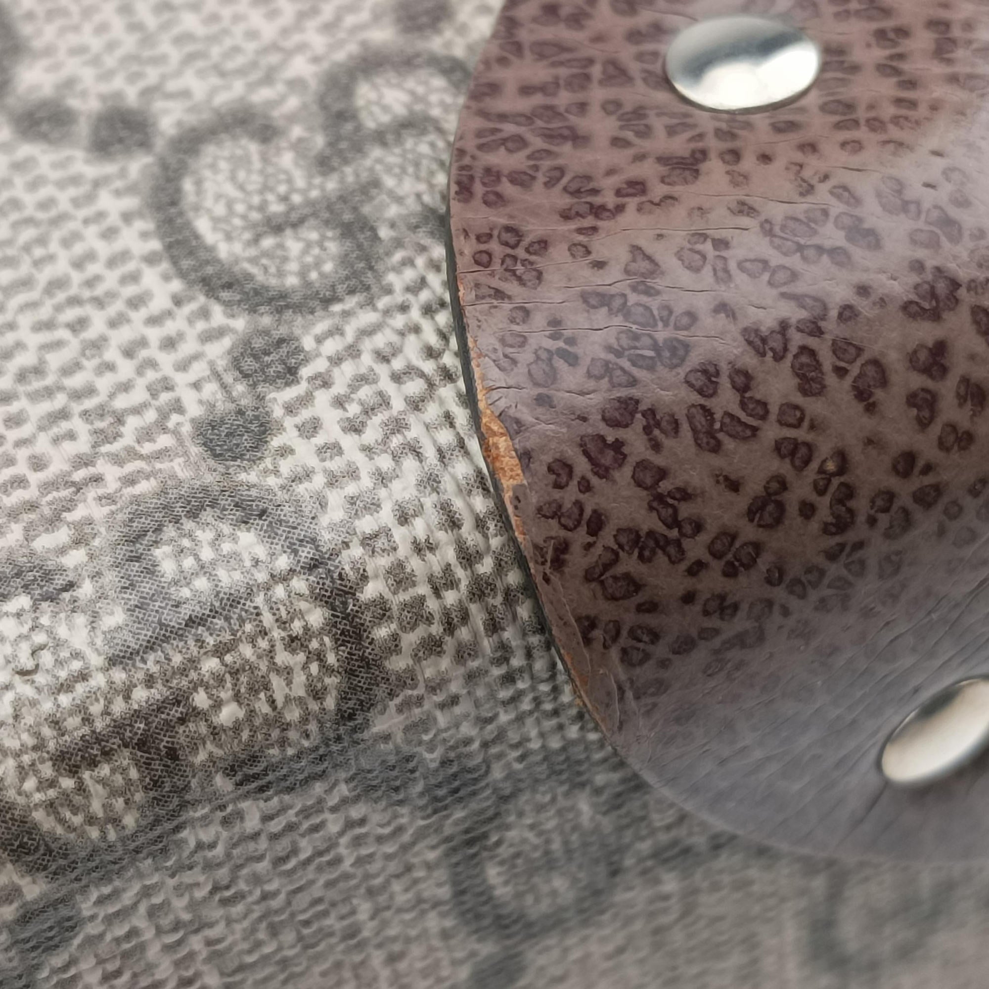 GG supreme Globe-Trotter Brown PVC coated canvas×Leather 533623 GGスプリーム グローブトロッター ブラウン PVCコーティングキャンバス×レザー 533623