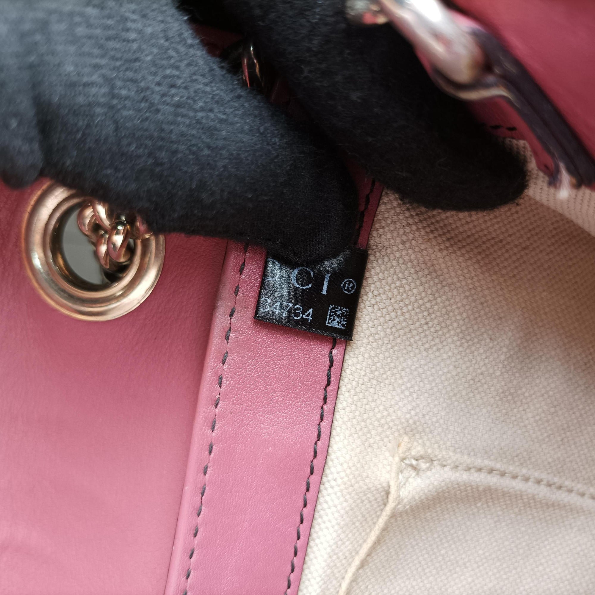 Emily Pink Leather 295402 Lot number unknownエミリー ピンク レザー 295402 製番不明
