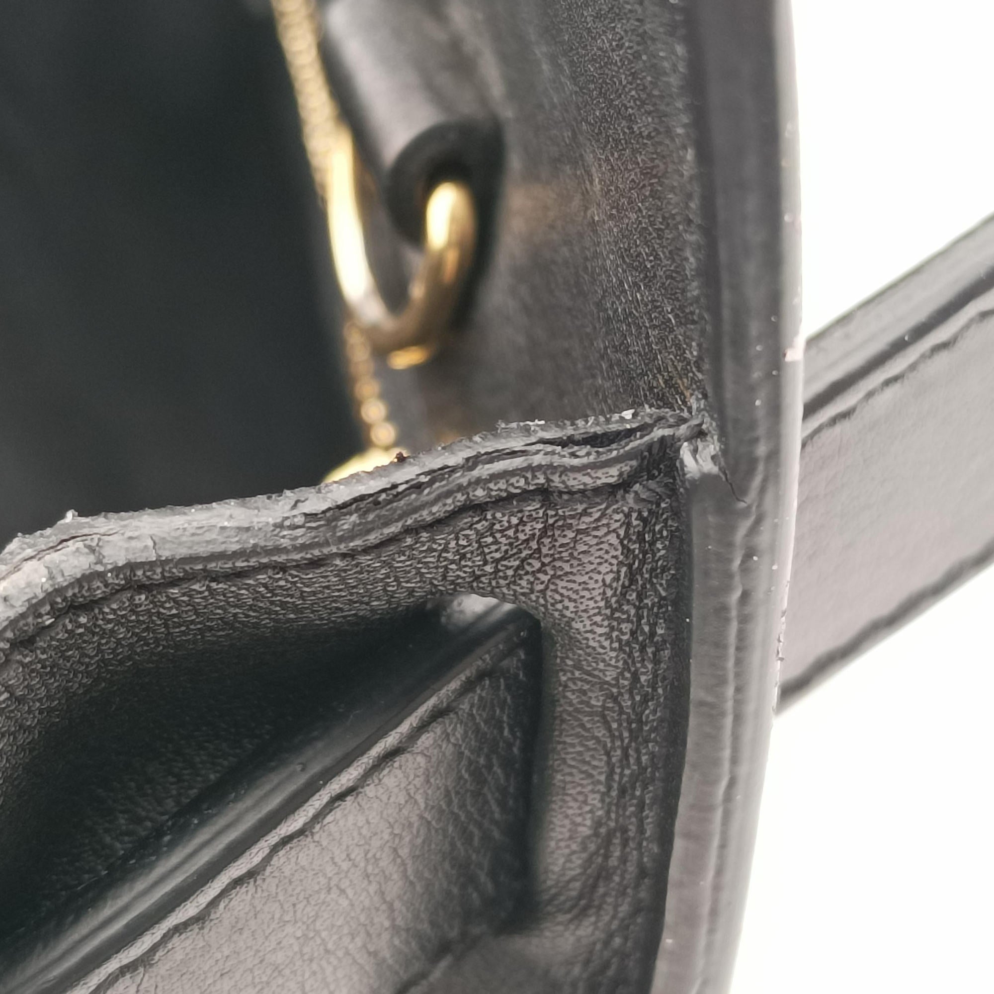 SAC DE JOUR White×black Leather 324823 GNR324823.1013サックドジュールスモール ホワイト×ブラック レザー 324823 GNR324823.1013