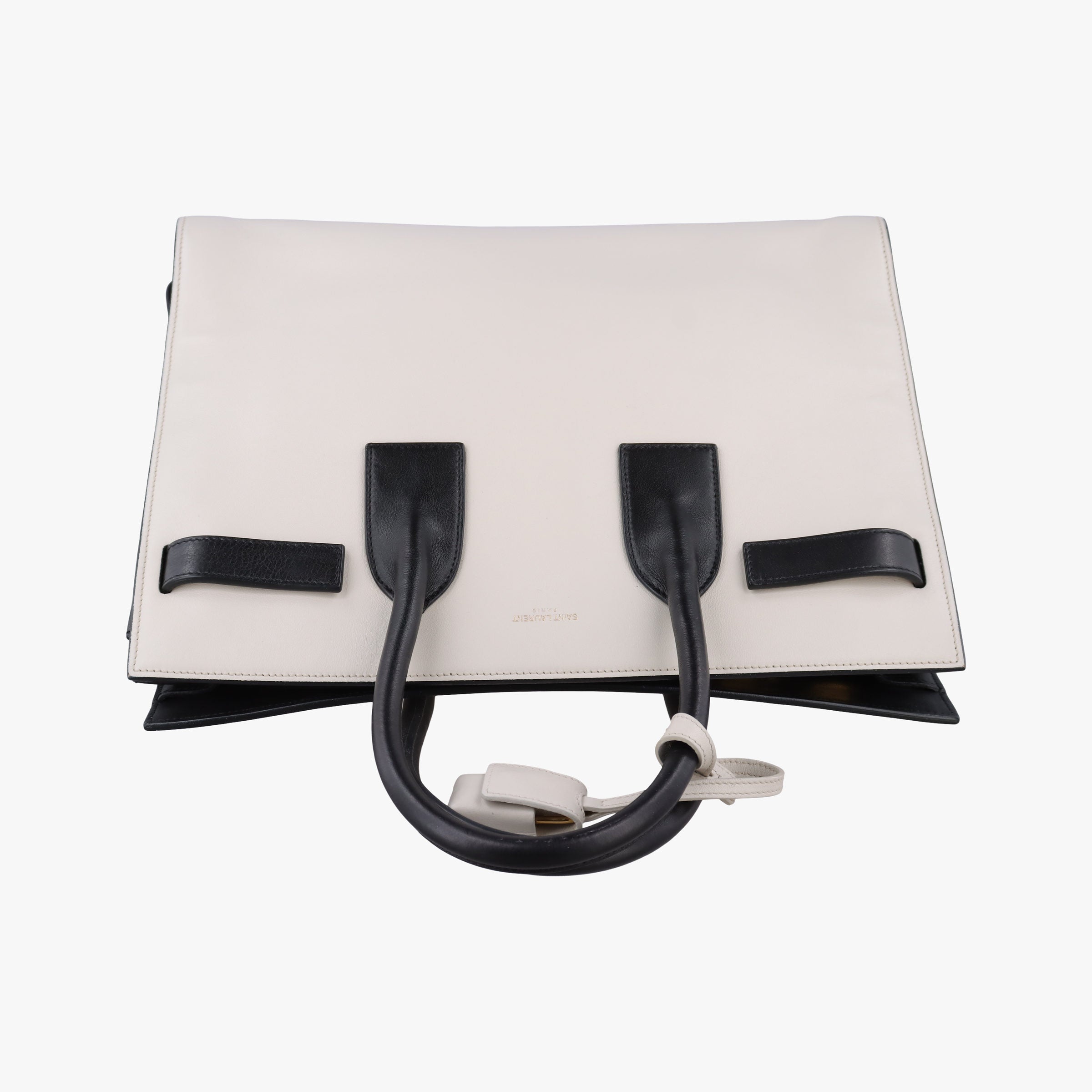 SAC DE JOUR White×black Leather 324823 GNR324823.1013サックドジュールスモール ホワイト×ブラック レザー 324823 GNR324823.1013