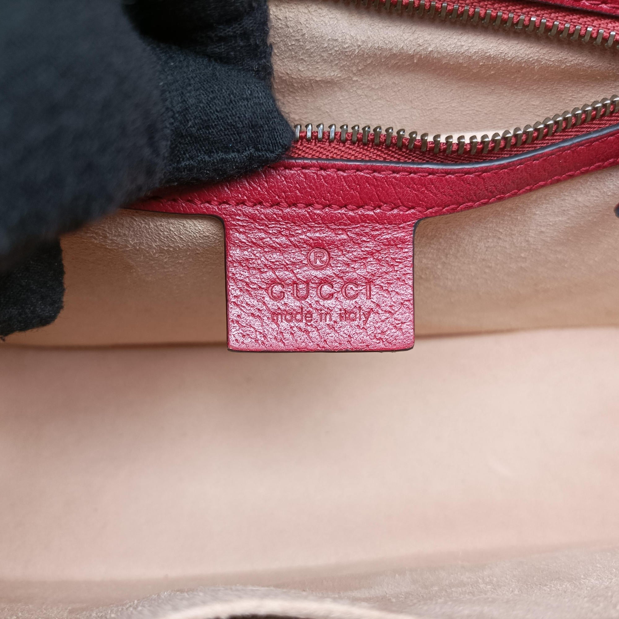 Queen Margaret Brown PVC coated canvas×Leather 476541 A027799125クイーン マーガレット ブラウン PVCコーティングキャンバス×レザー 476541 A027799125