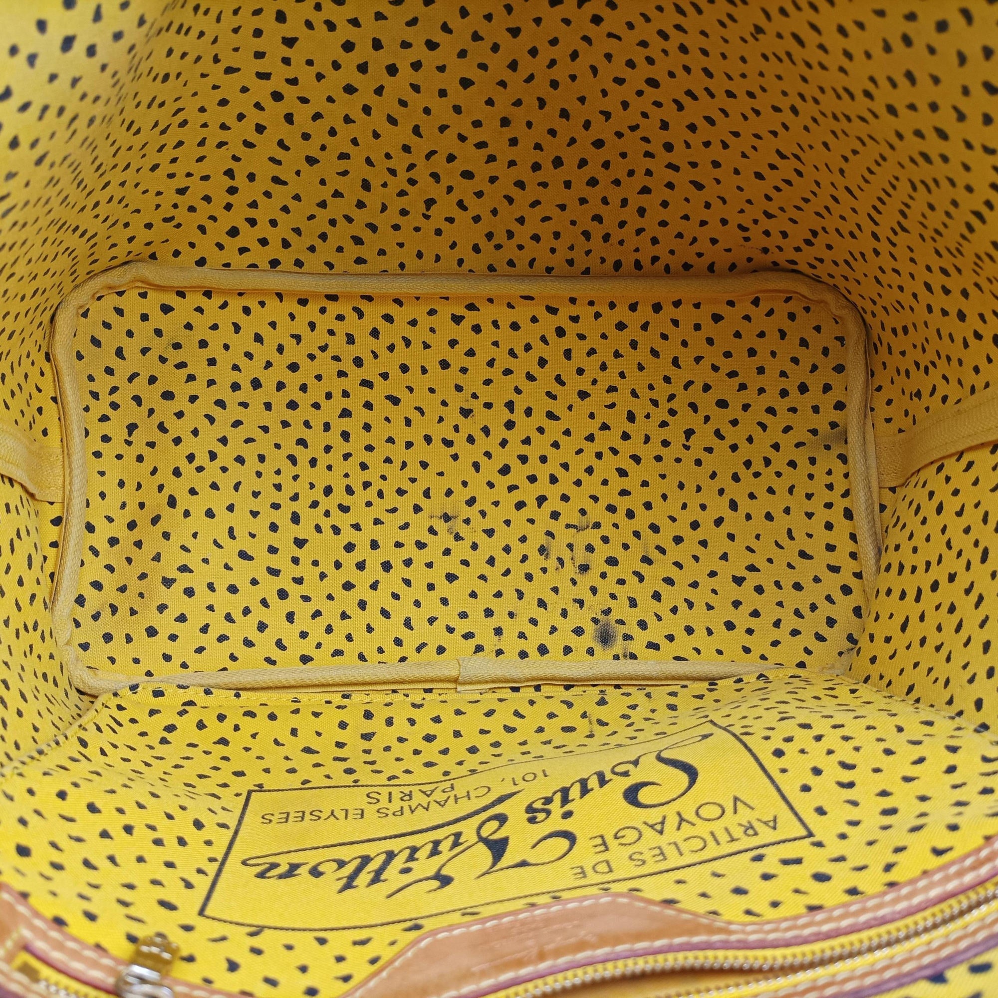 Neverfull MM MARRON × JAUNE Monogram Wave Dot Canvas M40685 TJ3152ネヴァーフルMM マロン × ジョーヌ モノグラム ウェーブ ドットキャンバス M40685 TJ3152