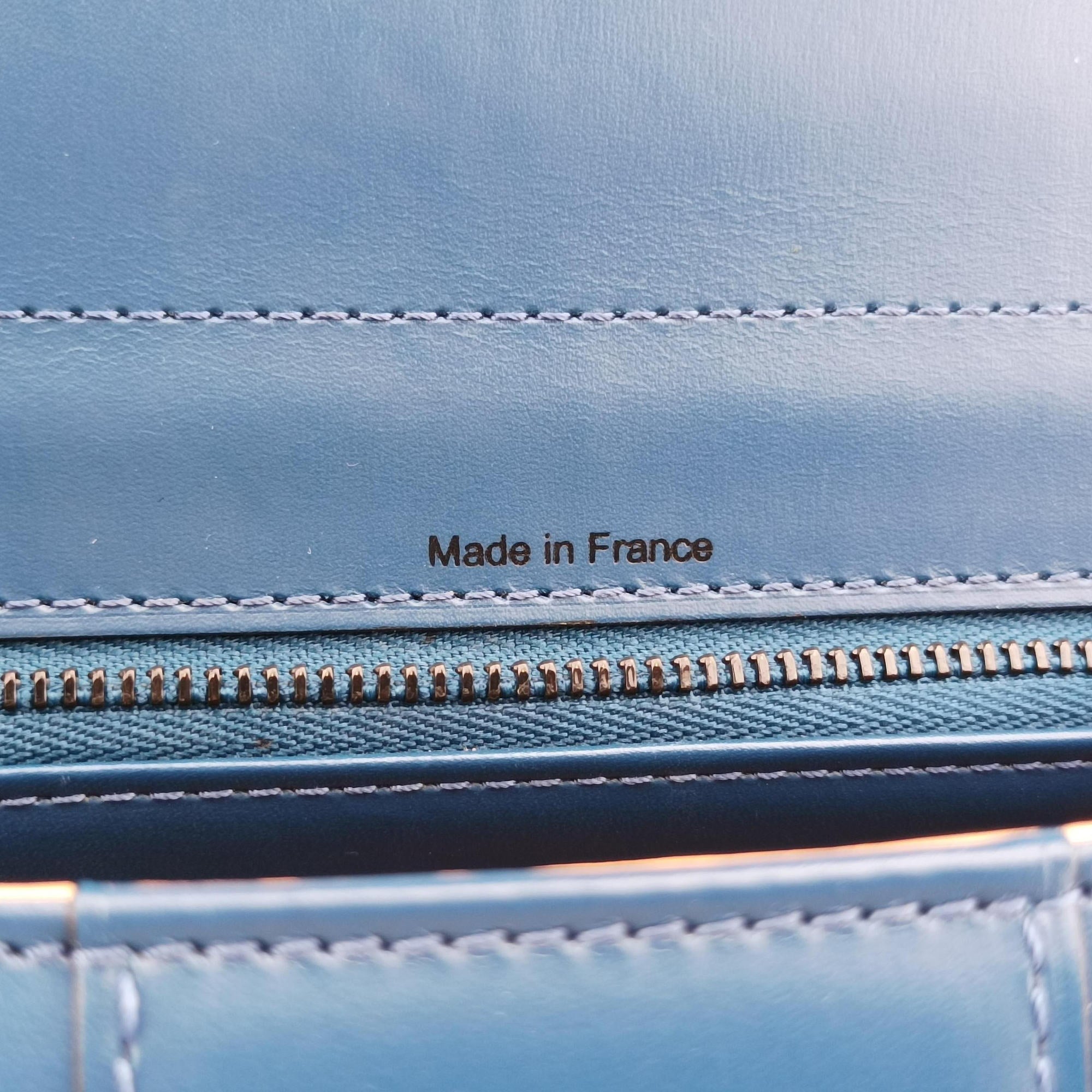 Brillon MM Blue leather GO4Aブリヨン MM ブルー レザー GO4A