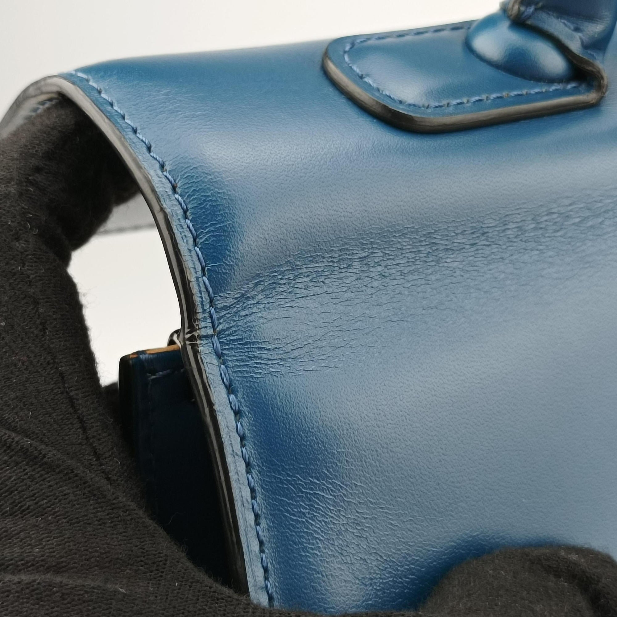 Brillon MM Blue leather GO4Aブリヨン MM ブルー レザー GO4A