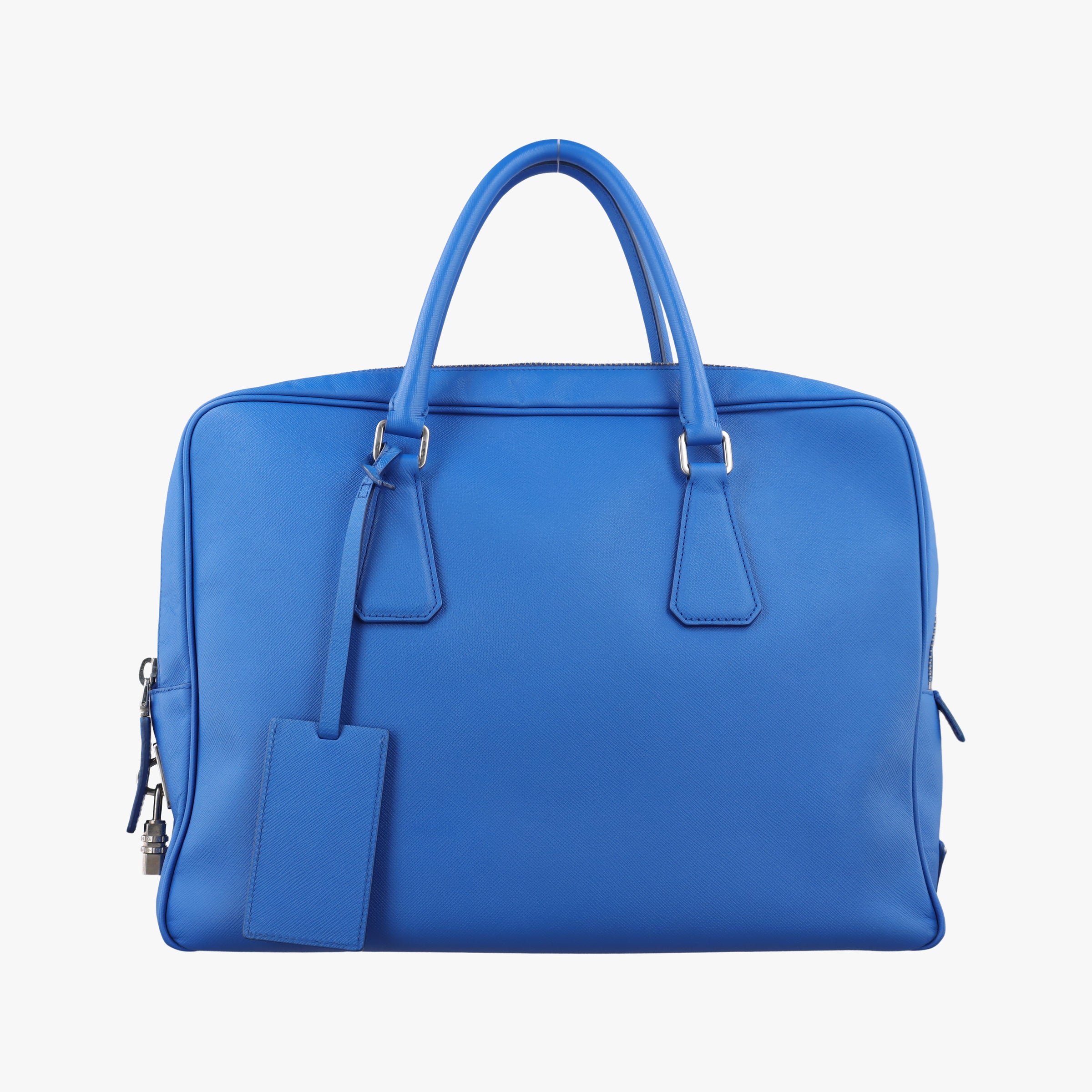 Classic Laptop briefcase Blue SAFFIANO Leather VS0305 208 31/Oブリーフケース ビジネス ブルー サフィアーノレザー VS0305 208 31/O
