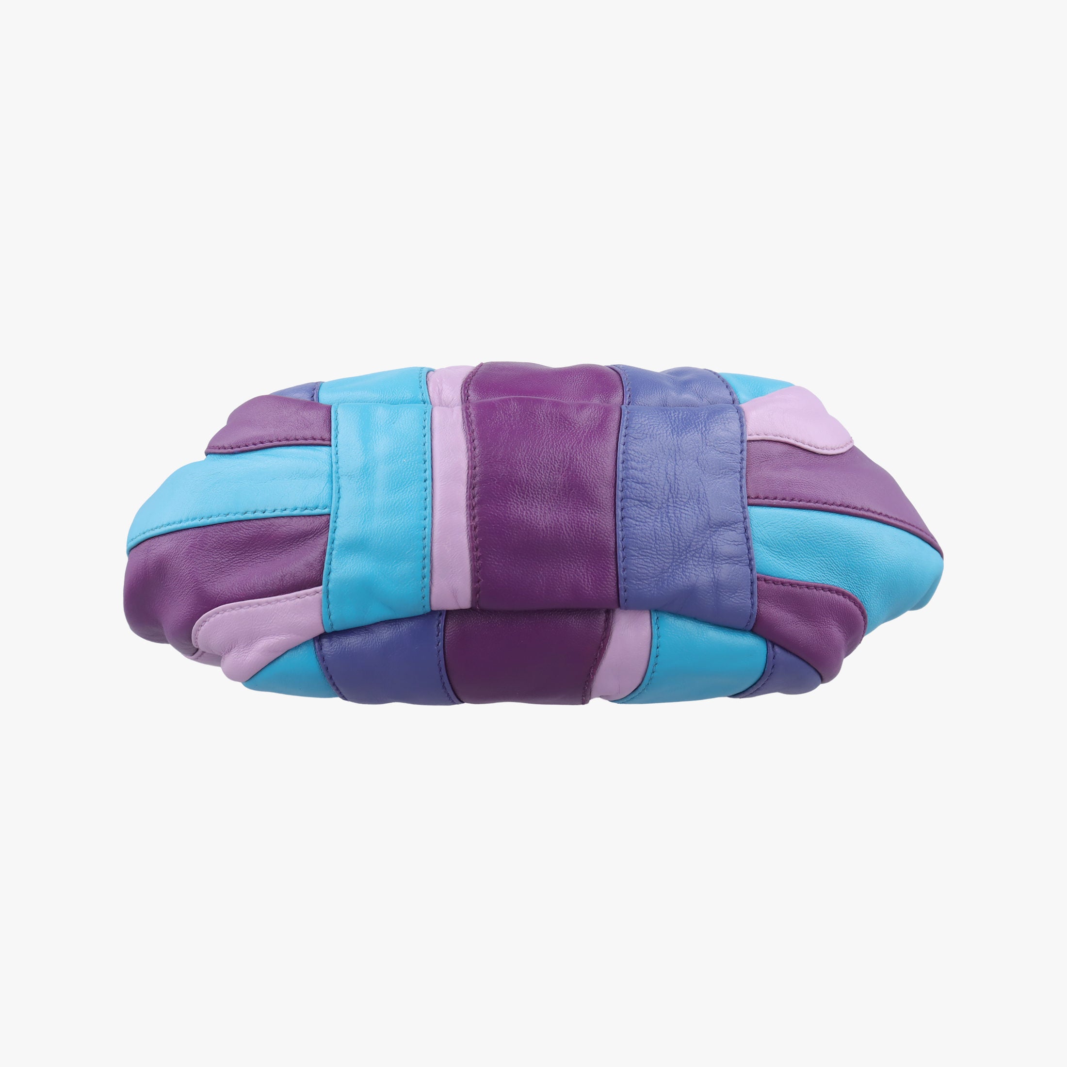 Trembled Blossoms Multicolor Purple × Blue Nappa Leather BN1680 129トレンブルド ブロッサムズ マルチカラー パープル×ブルー ナッパレザー BN1680 129