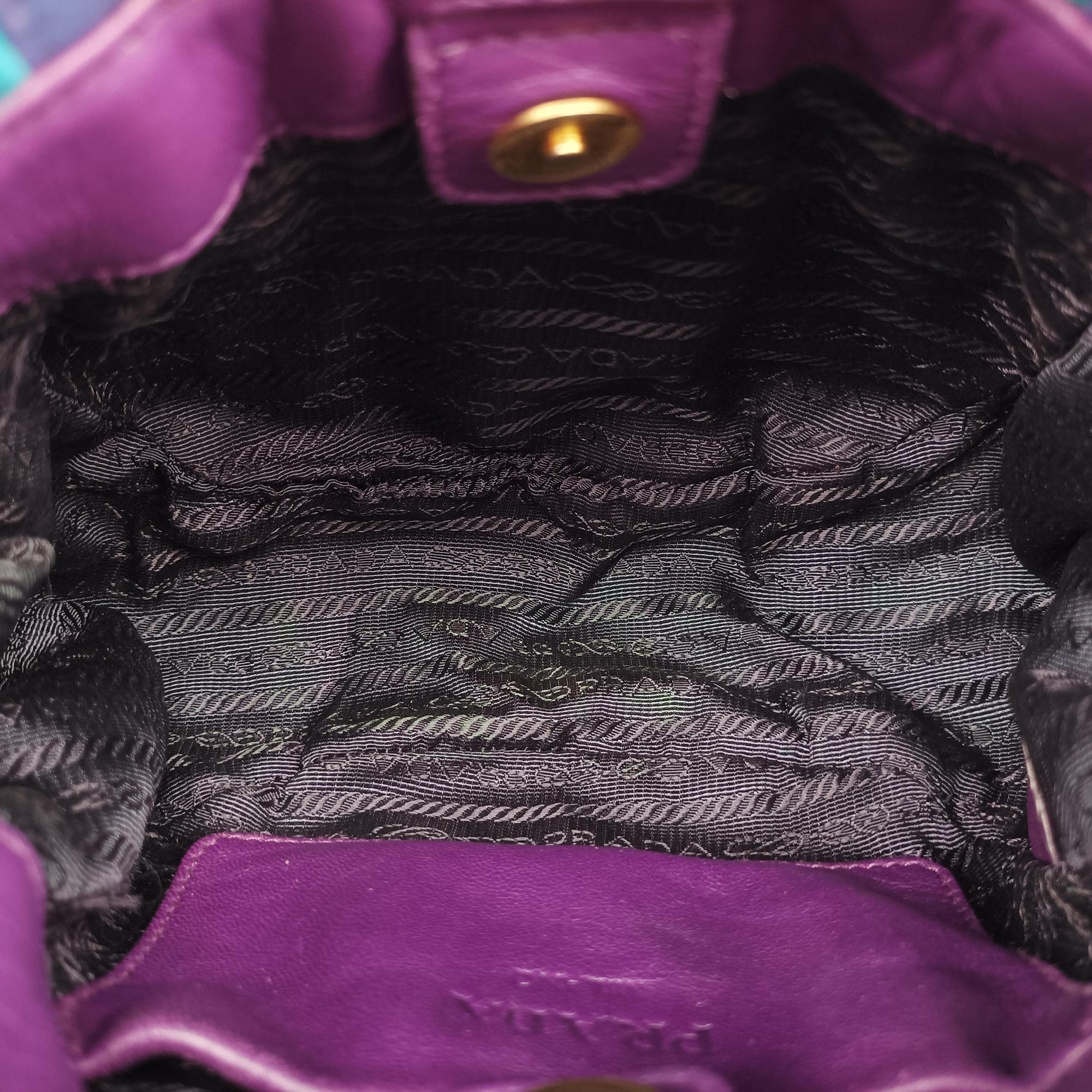 Trembled Blossoms Multicolor Purple × Blue Nappa Leather BN1680 129トレンブルド ブロッサムズ マルチカラー パープル×ブルー ナッパレザー BN1680 129