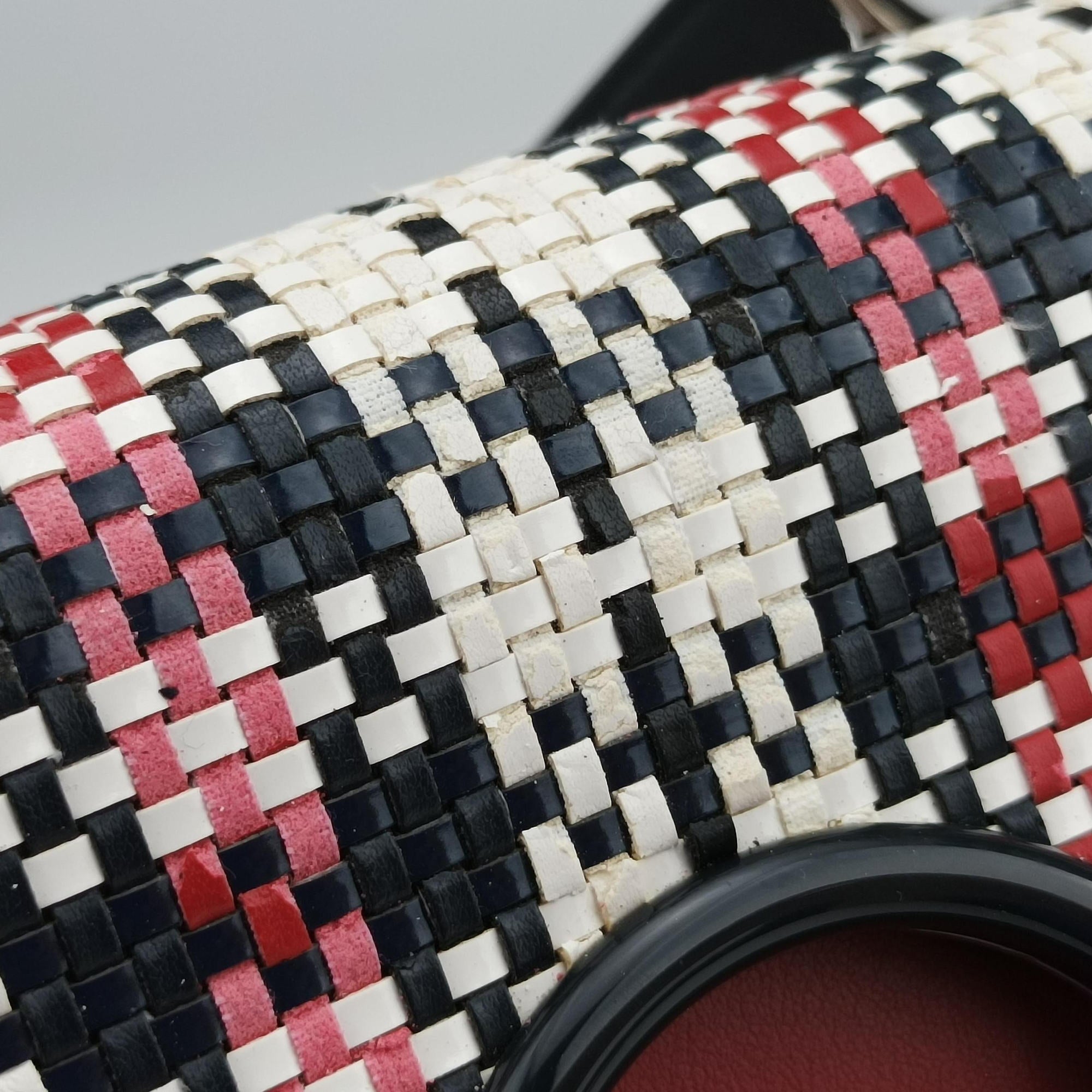 Kan I F Navy x Red x White Leather 8BT284 8BT284-A3RO 189-0501キャナイエフ ネイビー×レッド×ホワイト レザー 8BT284 8BT284-A3RO 189-0501