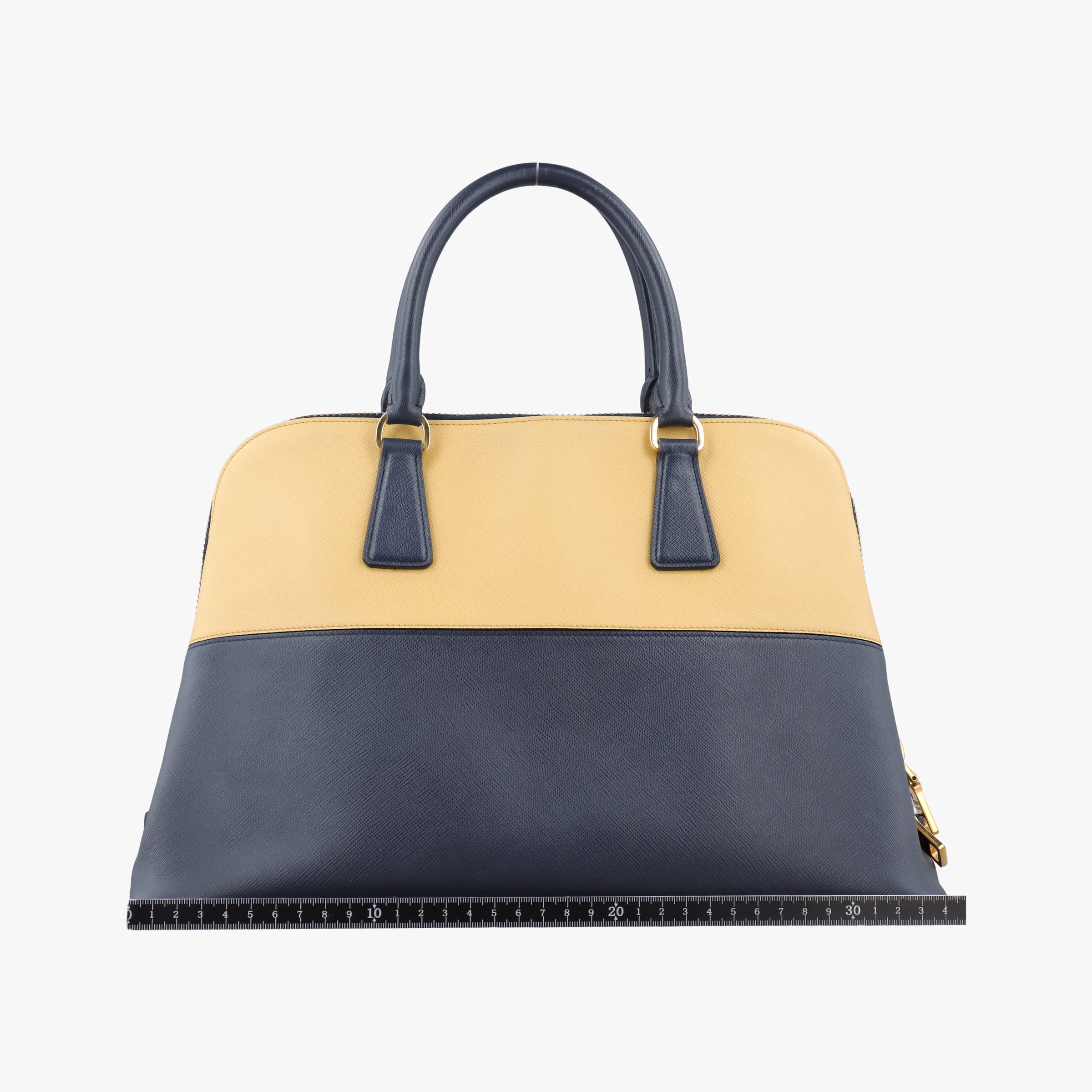 Promenade Navy x yellow SAFFIANO Leather BL836T 7 Bプロムナード ネービーxイェロー サフィアーノレザー BL836T 7 B