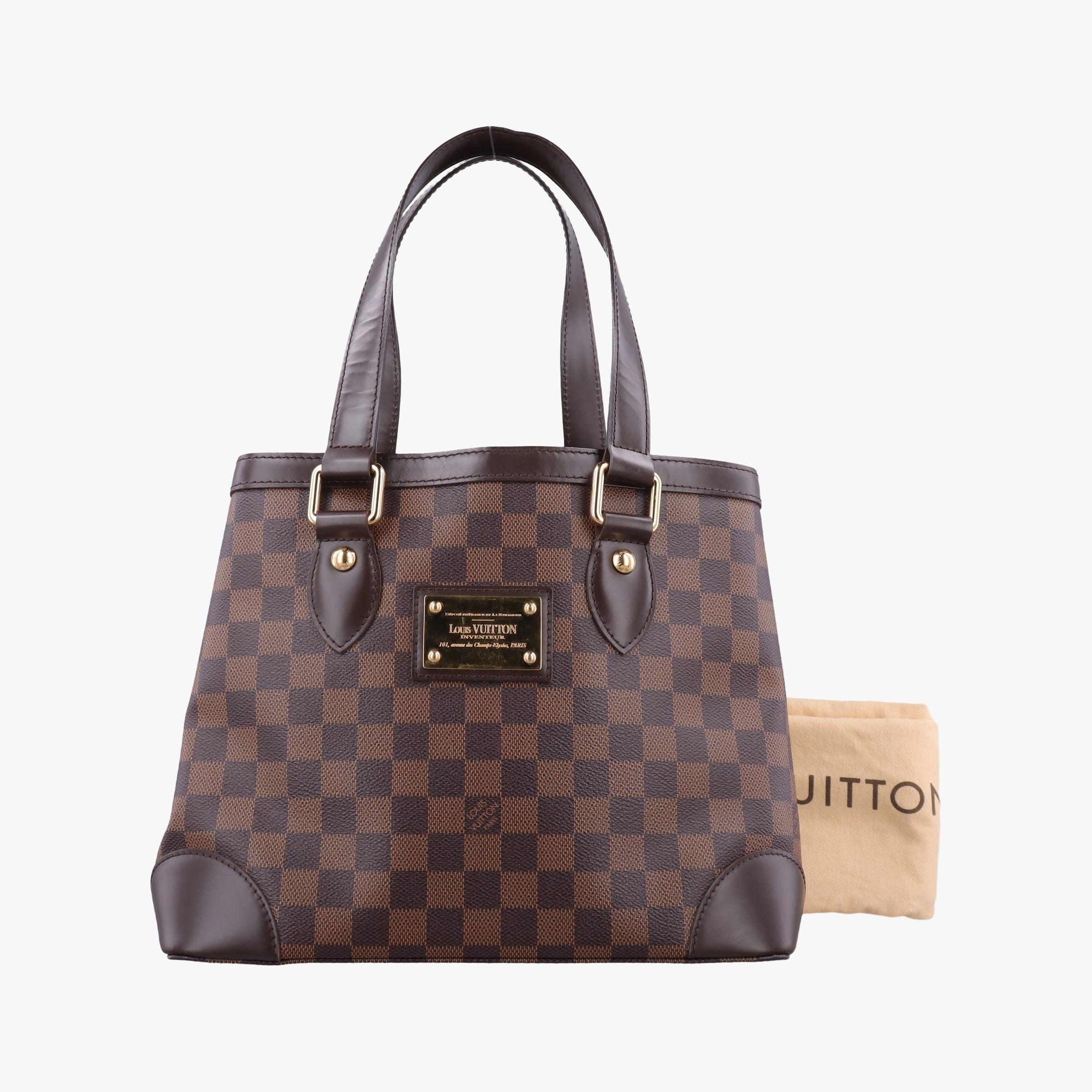 HAMPSTEAD PM EBENE Damier Canvas N51205 Lot number unknownハムプステッドPM エベーヌ ダミエキャンバス N51205 製番不明