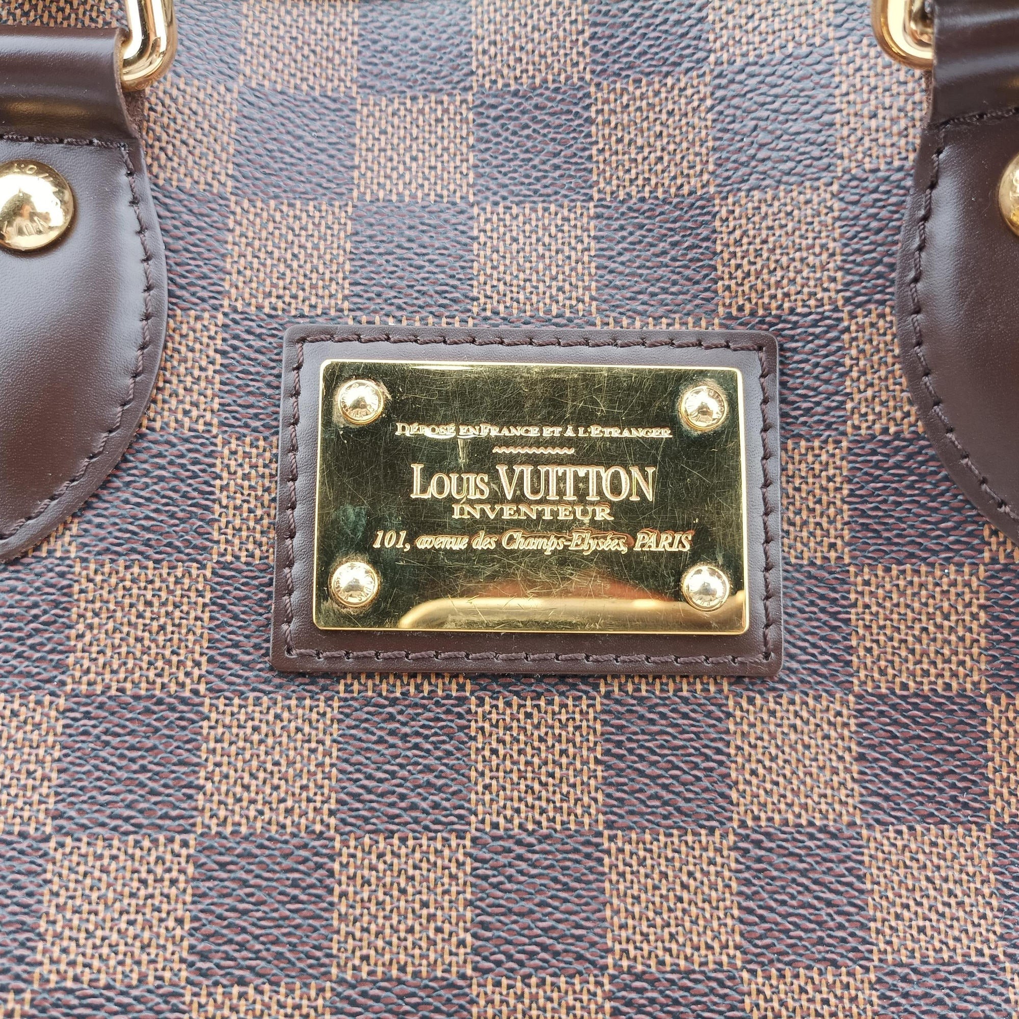 HAMPSTEAD PM EBENE Damier Canvas N51205 Lot number unknownハムプステッドPM エベーヌ ダミエキャンバス N51205 製番不明