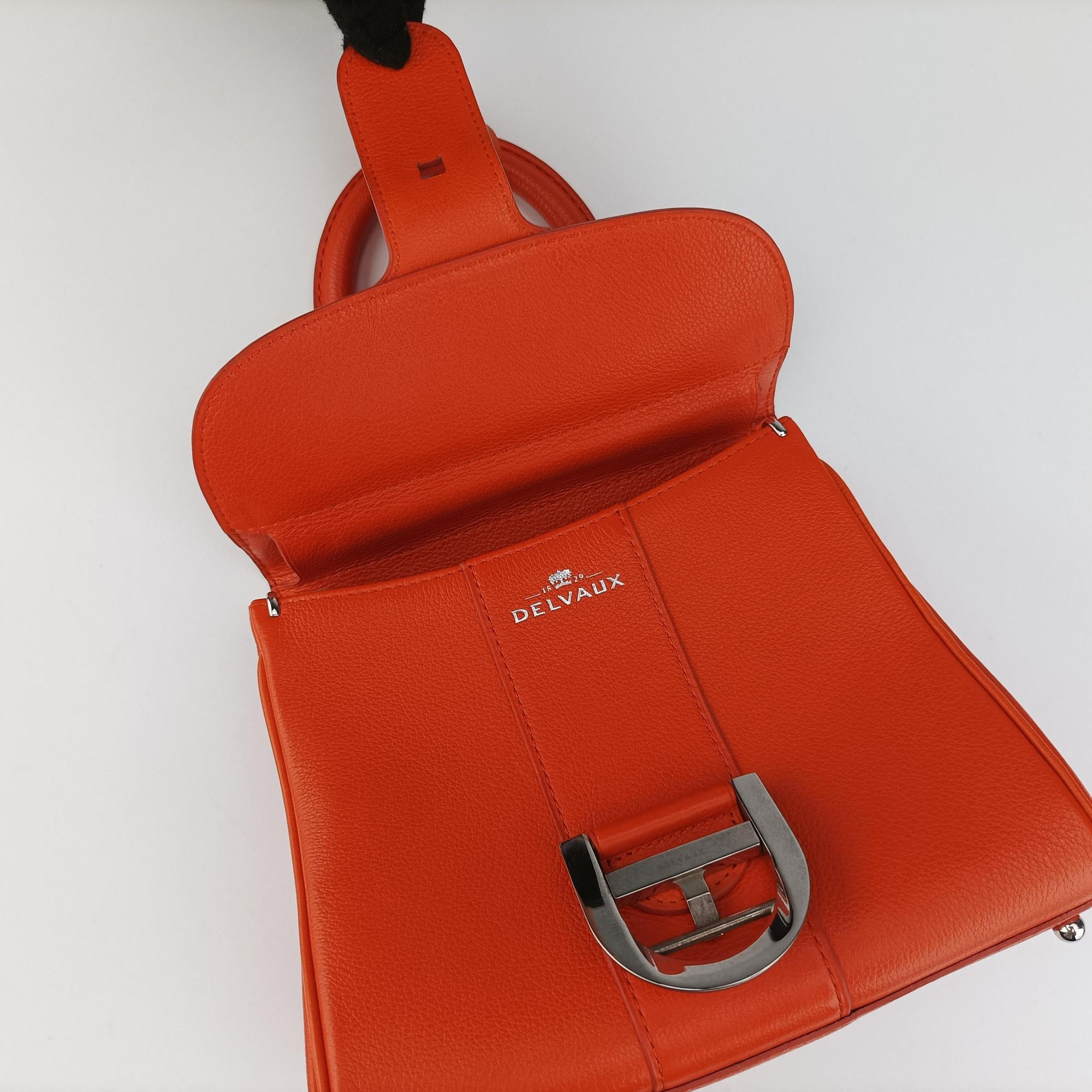 Brillant Mini Orange Leather ブリヨン ミニ オレンジ レザー
