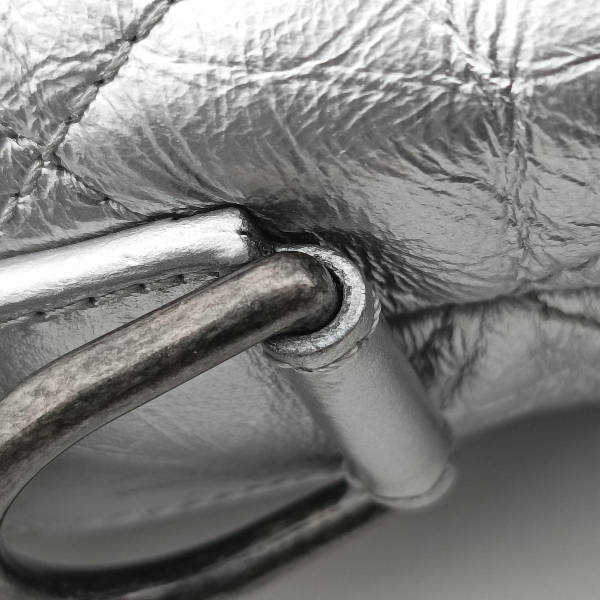 GABRIELLE Silver Leather A93825 24657871ガブリエル シルバー レザー A93825 24657871