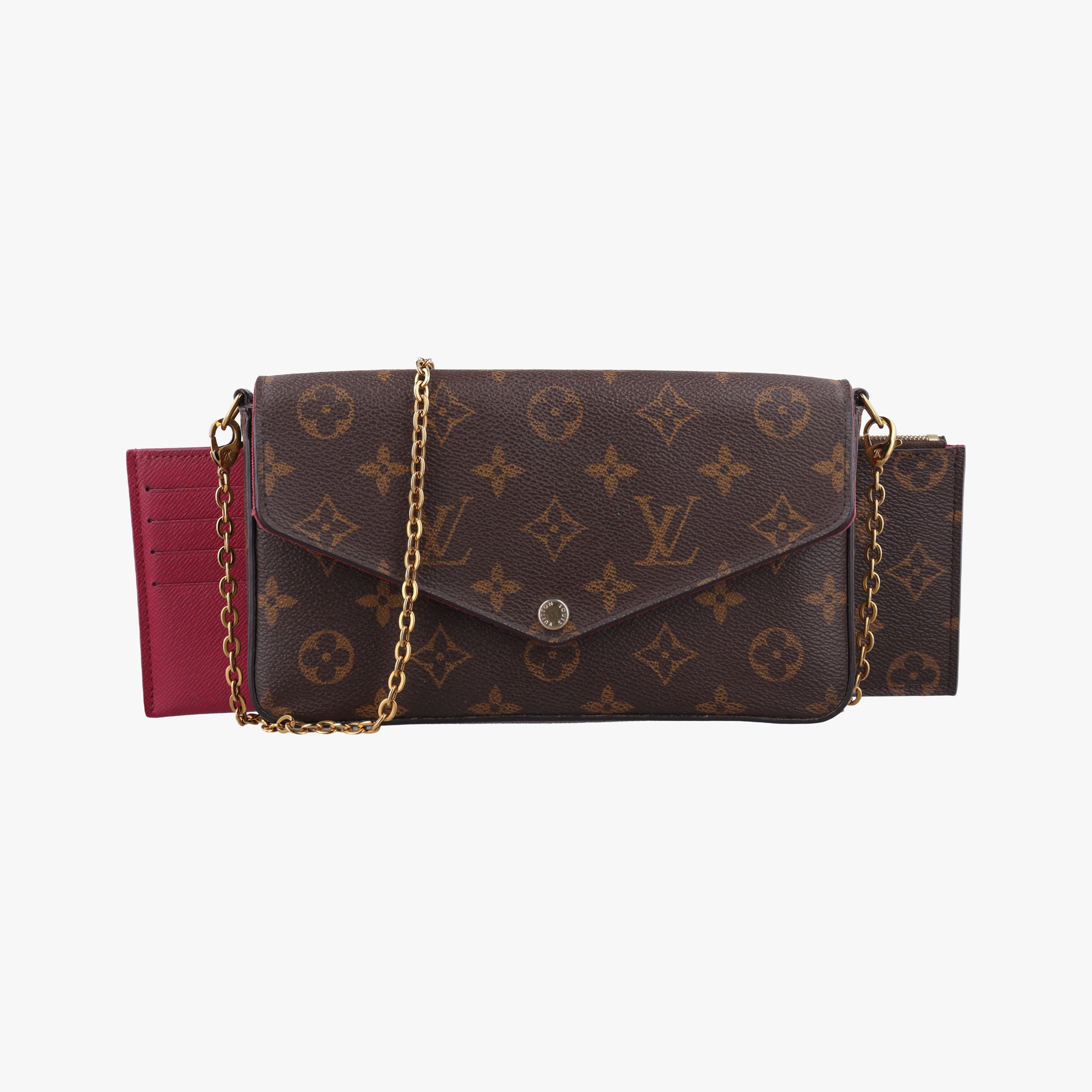Pochette Felicie Brown Monogram Canvas M61276 MI2106ポシェット フェリシー モノグラム/ブラウン モノグラムキャンバス M61276 MI2106