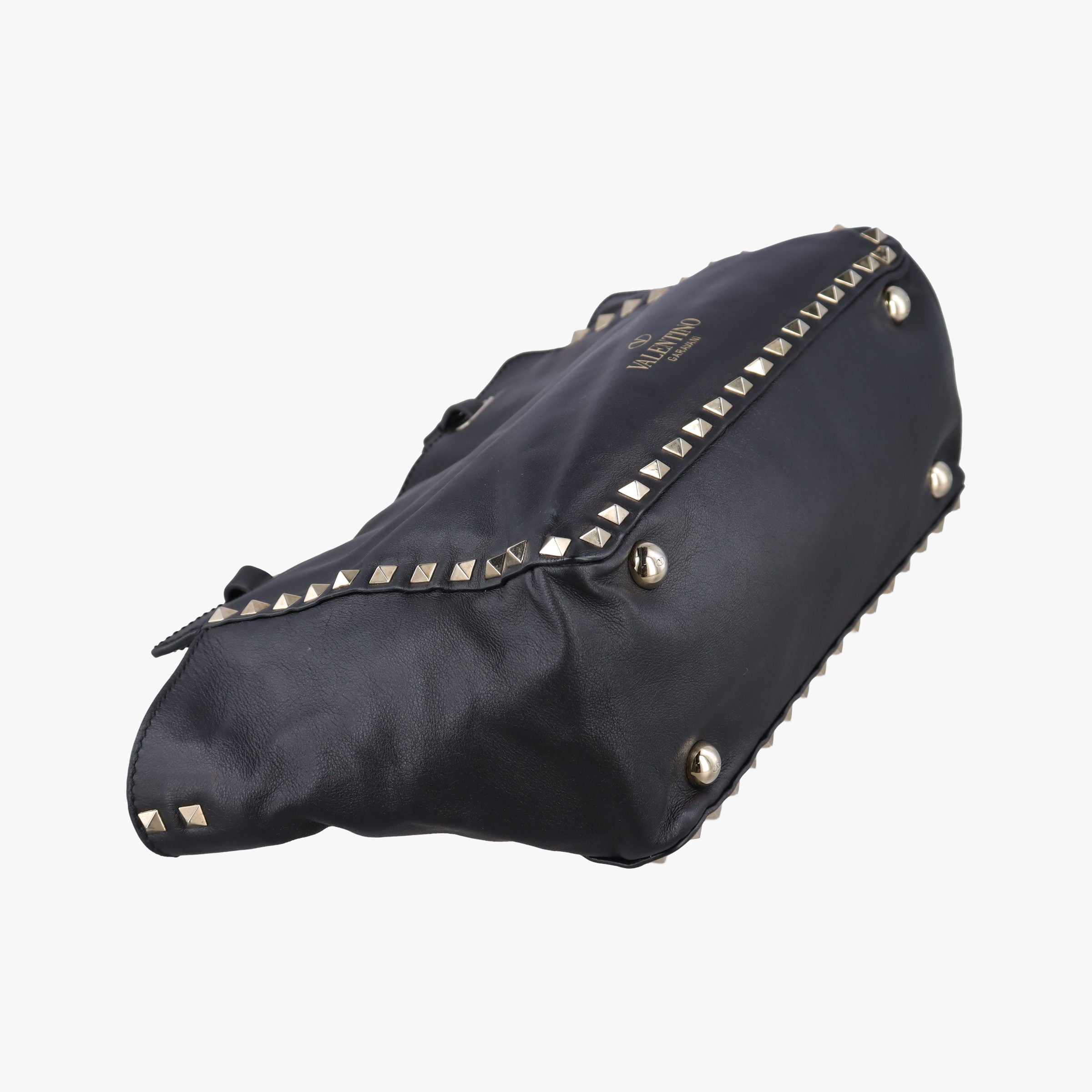 Rockstud Black Leather BS-E037BOL1ロックスタッズ ブラック レザー BS-E037BOL1