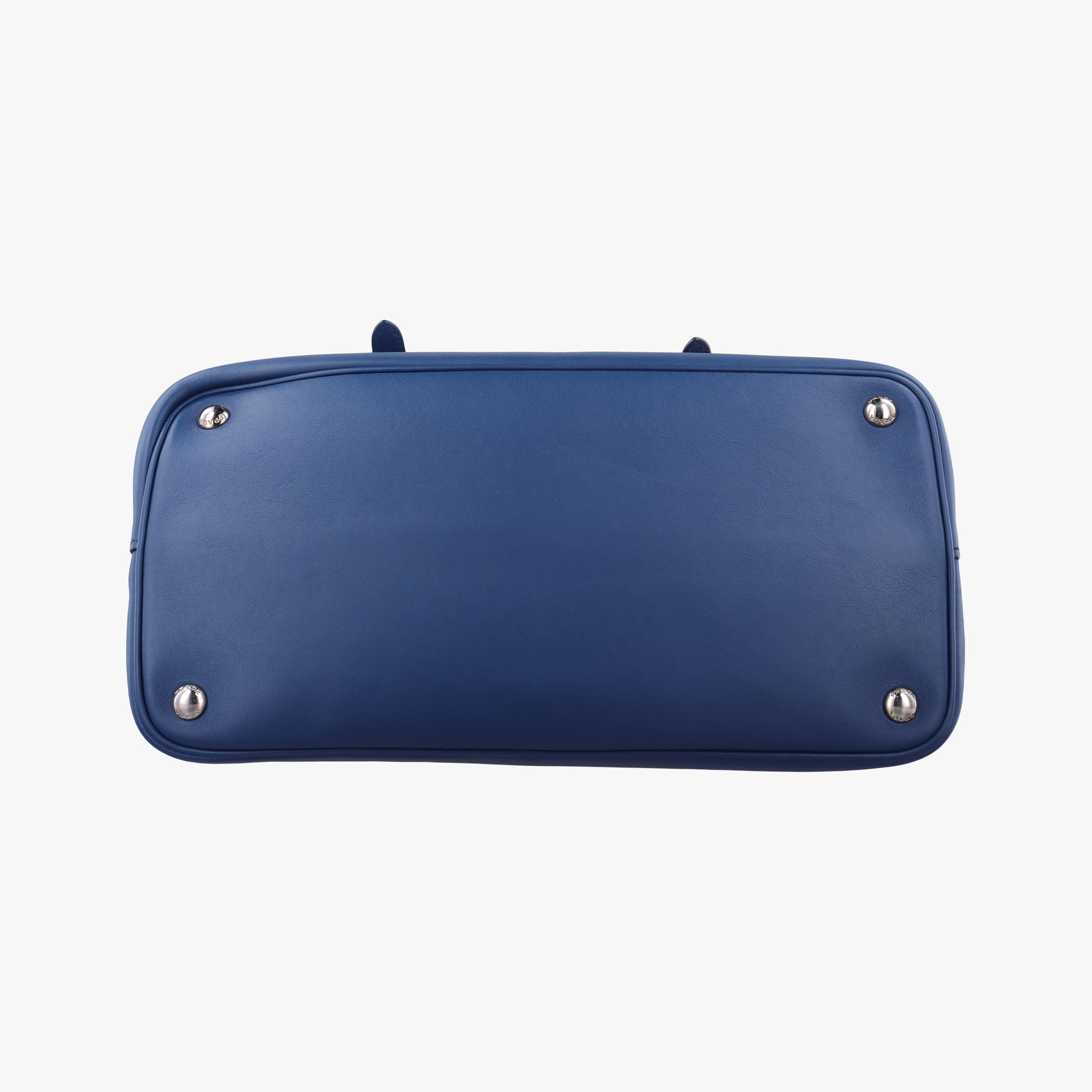 Half Flap Double Turn Lock Blue SAFFIANO Leather BN2821 117 Fハーフフラップダブルターンロック ブルー サフィアーノレザー BN2821 117 F