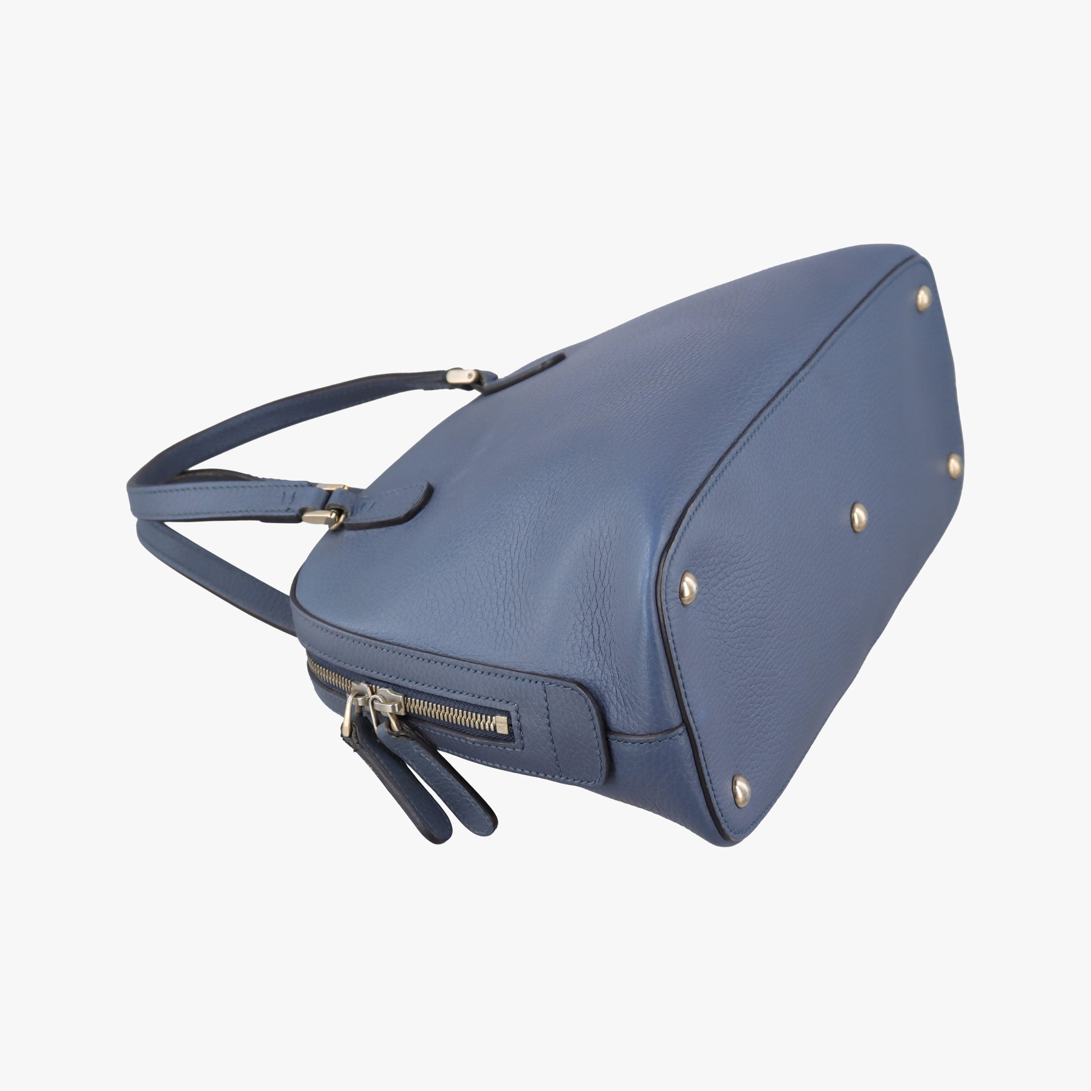 lady dollar Blue Leather 388560 H018618793レディーダラー ブルー レザー 388560 H018618793