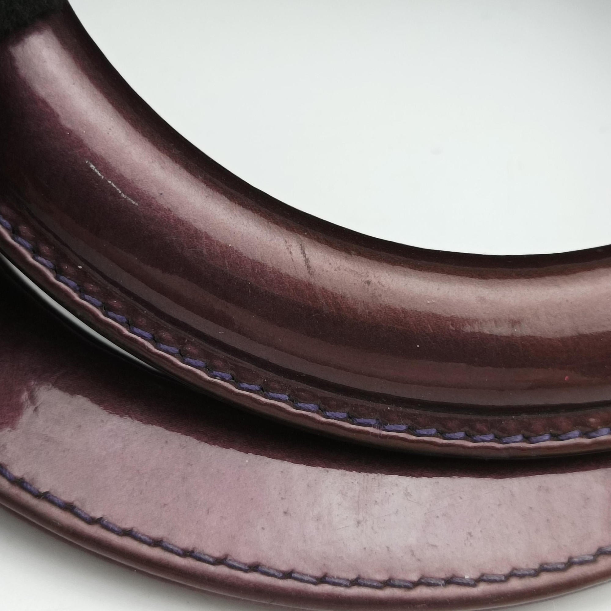 Lady Dior Purple×Orange×Brown Lambskin 15-BO-1111レディディオール パープル×オレンジ×ブラウン ラムスキン 15-BO-1111