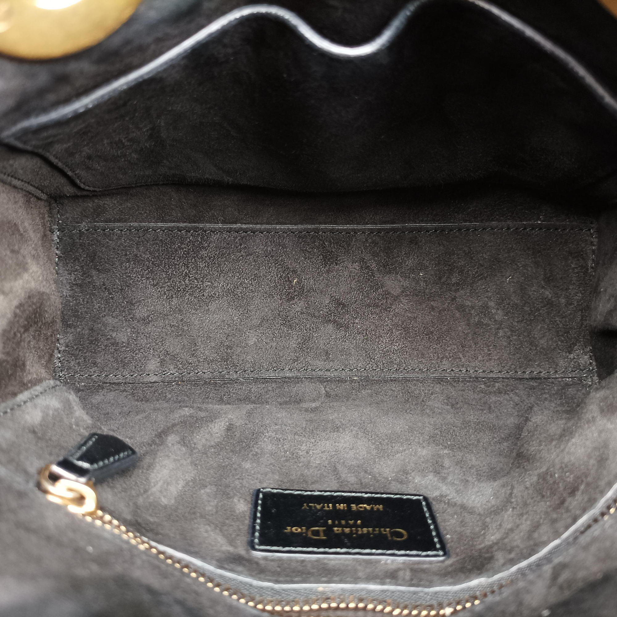 Lady Dior Black lambskin 29-MA-0148レディディオール ブラック ラムスキン 29-MA-0148