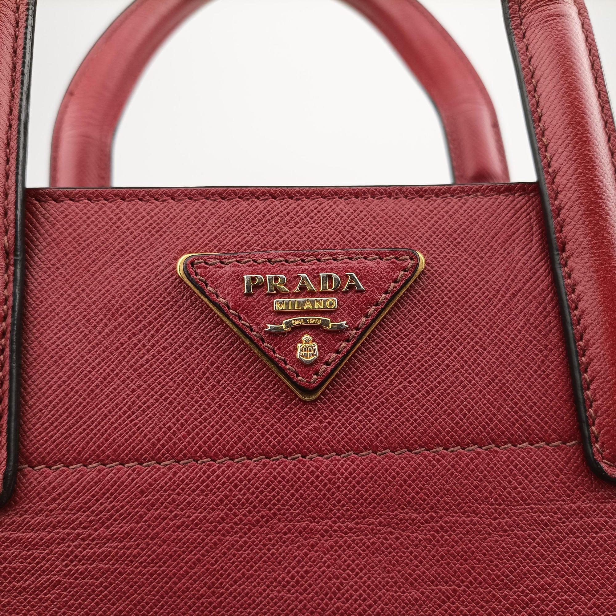 Galleria Red SAFFIANO Leather BN2606 7 Gガレリア レッド サフィアーノレザー BN2606 7 G