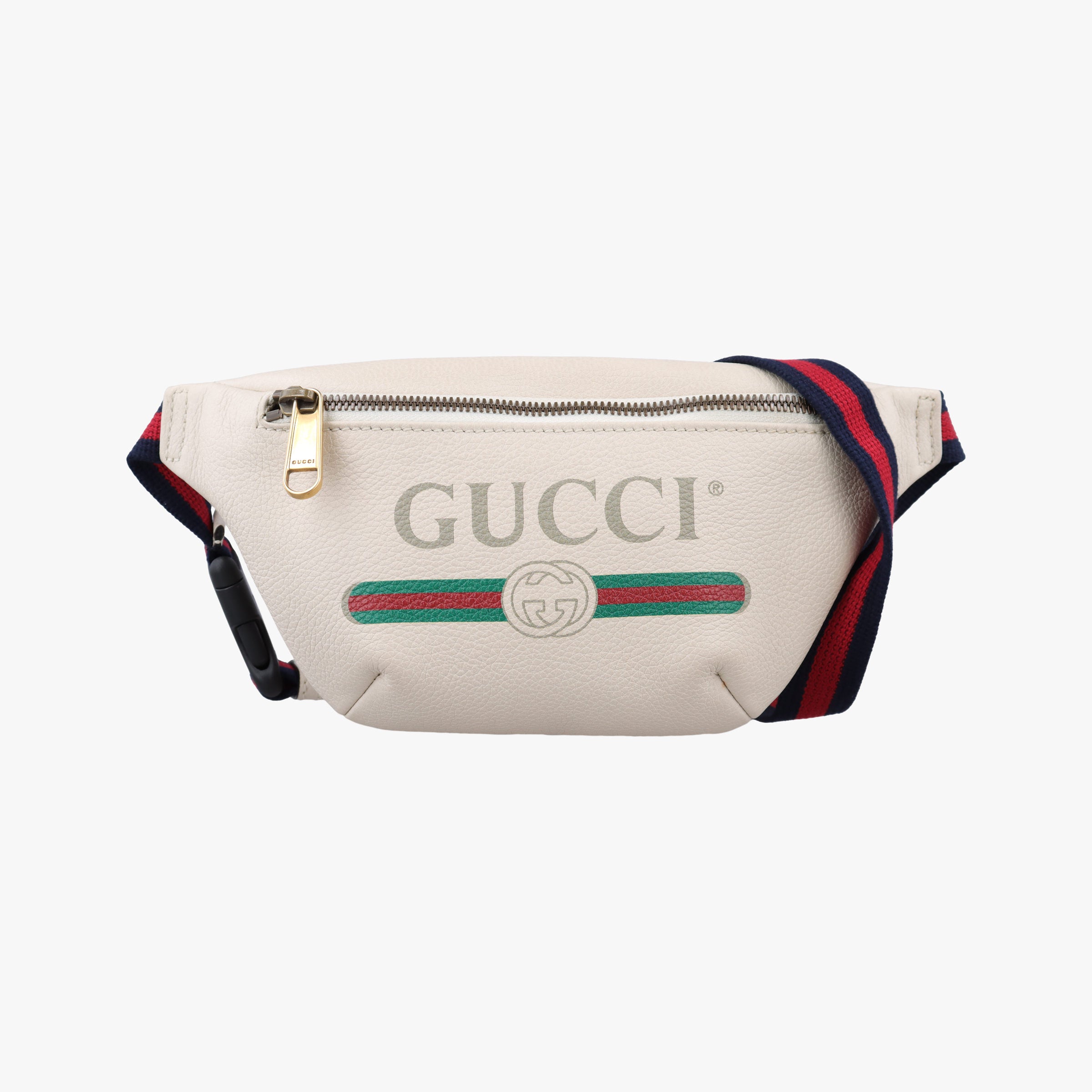 Gucci Print White Leather 527792 H027894098グッチプリント ホワイト レザー 527792 H027894098