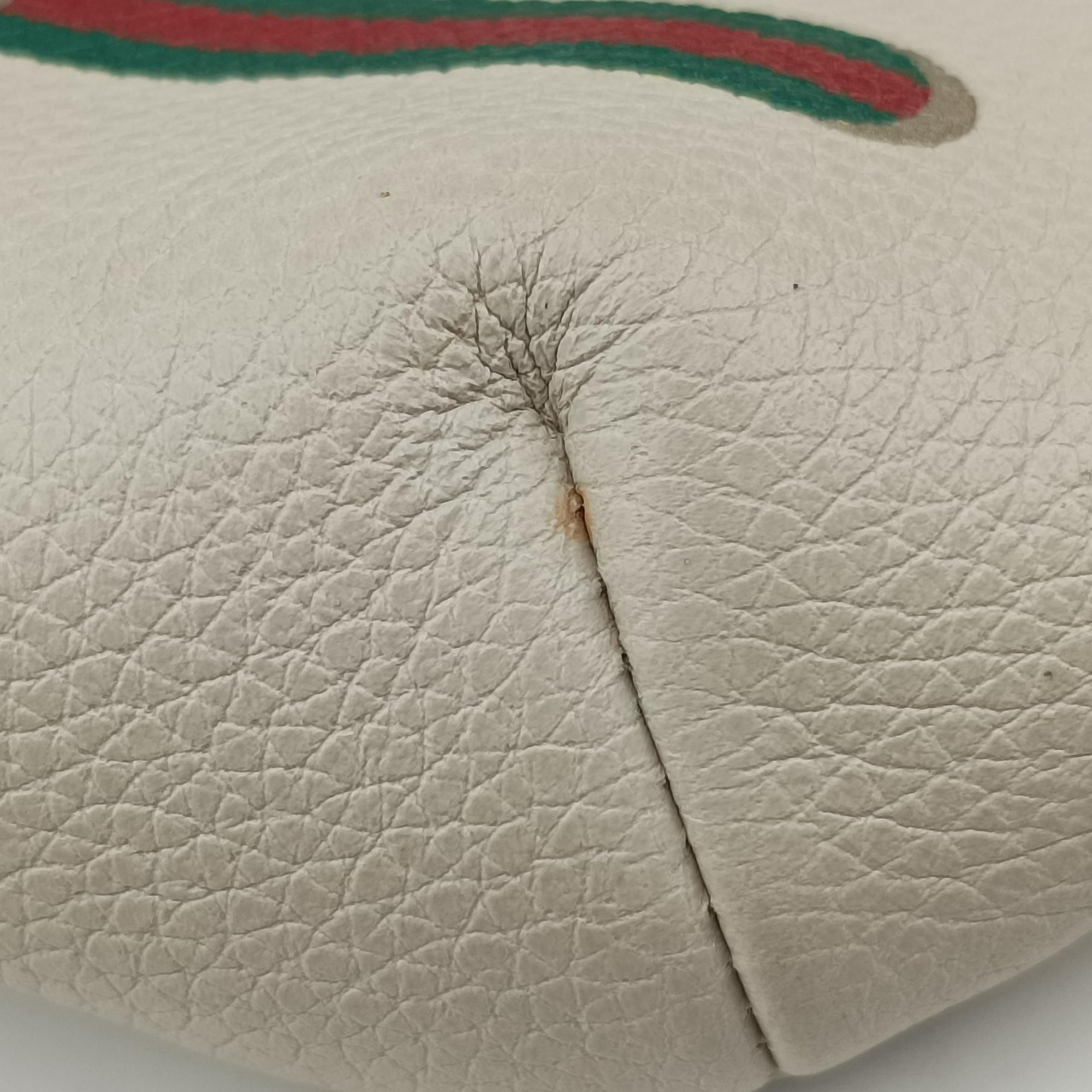 Gucci Print White Leather 527792 H027894098グッチプリント ホワイト レザー 527792 H027894098