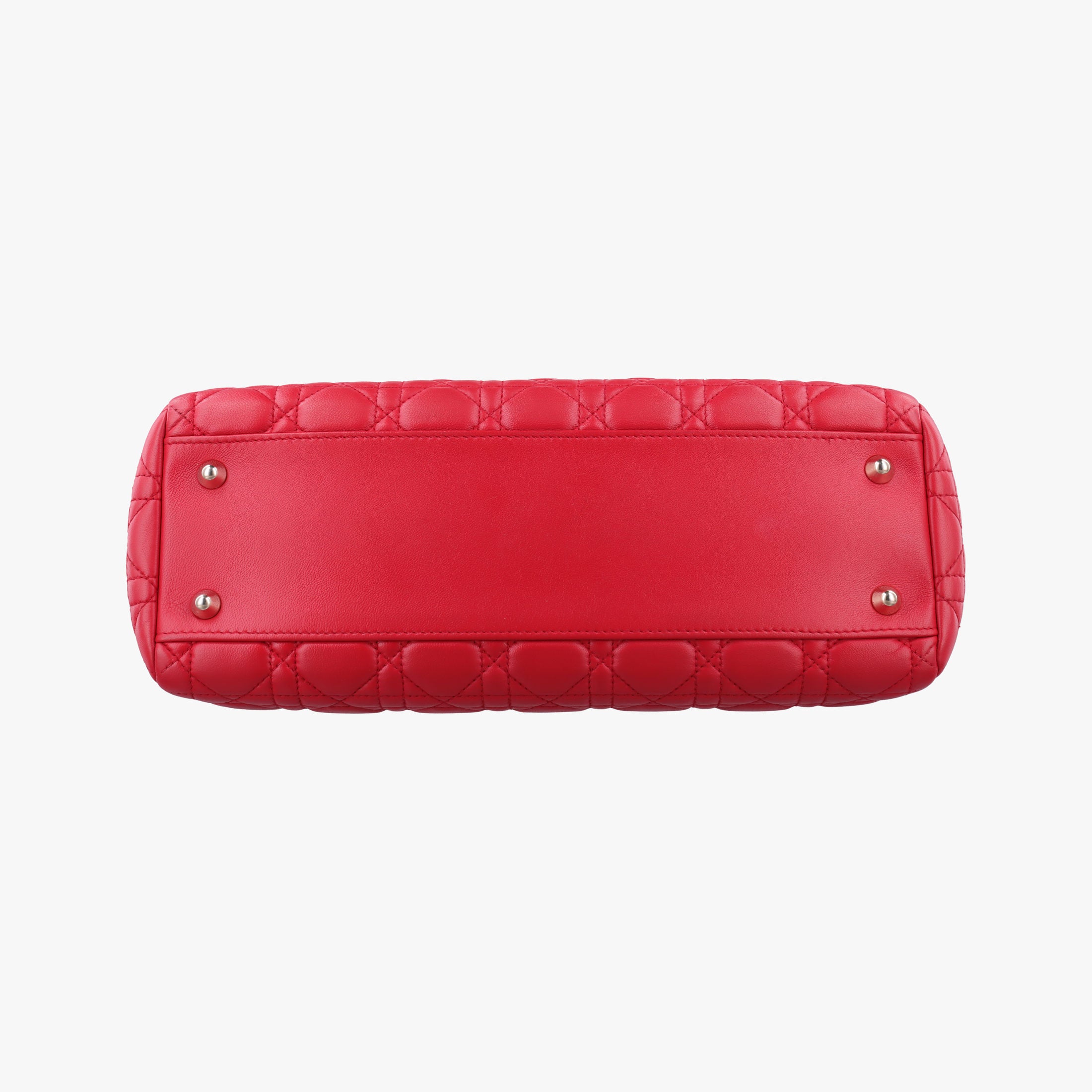 Cannage Dior Soft Shopping Red lambskin 17-BO-0134ディオールソフトショッピング レッド ラムスキン 17-BO-0134