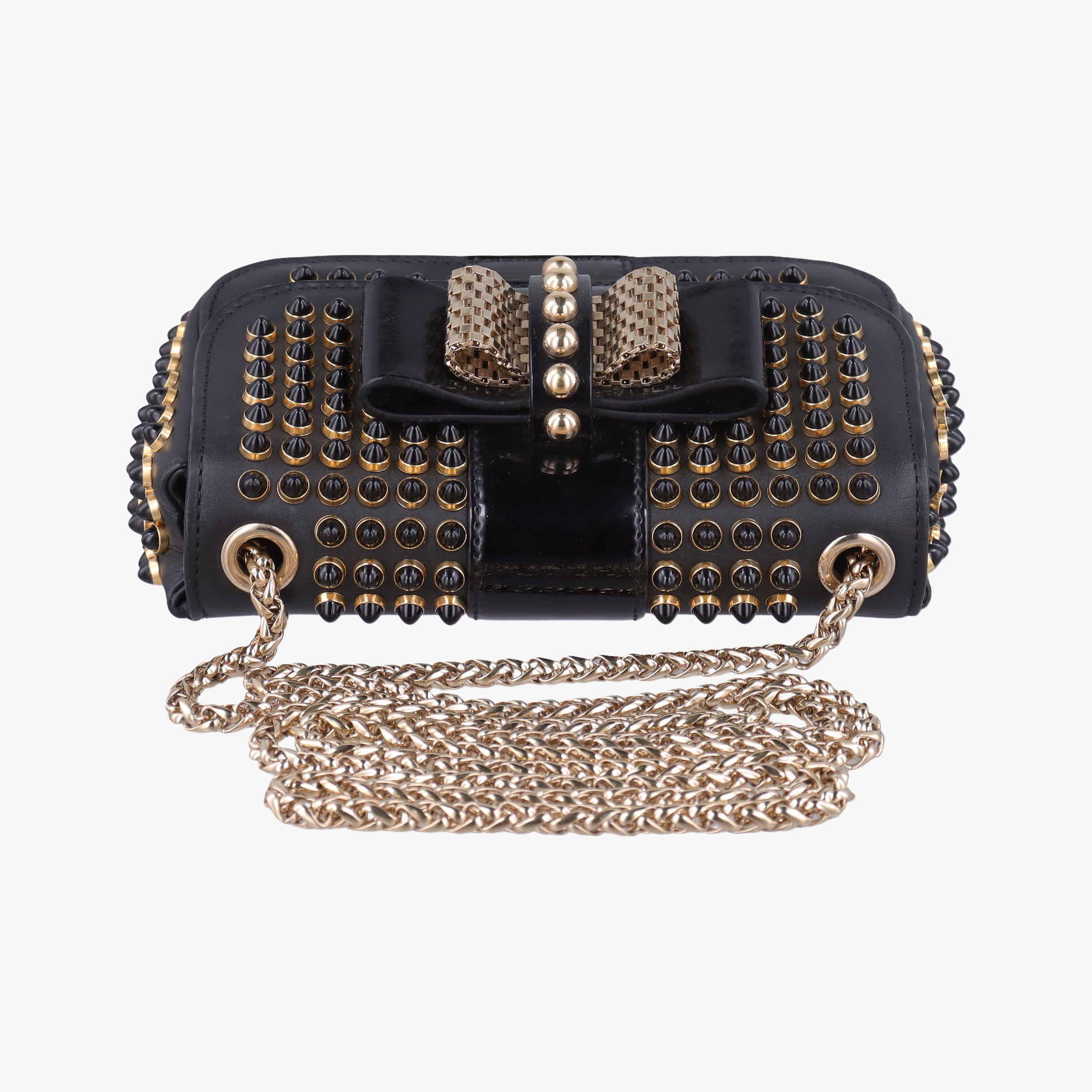 Sweet Charity Scarabe Spike Black Leather スイート チャリティー スカラベ スパイク ブラック レザー